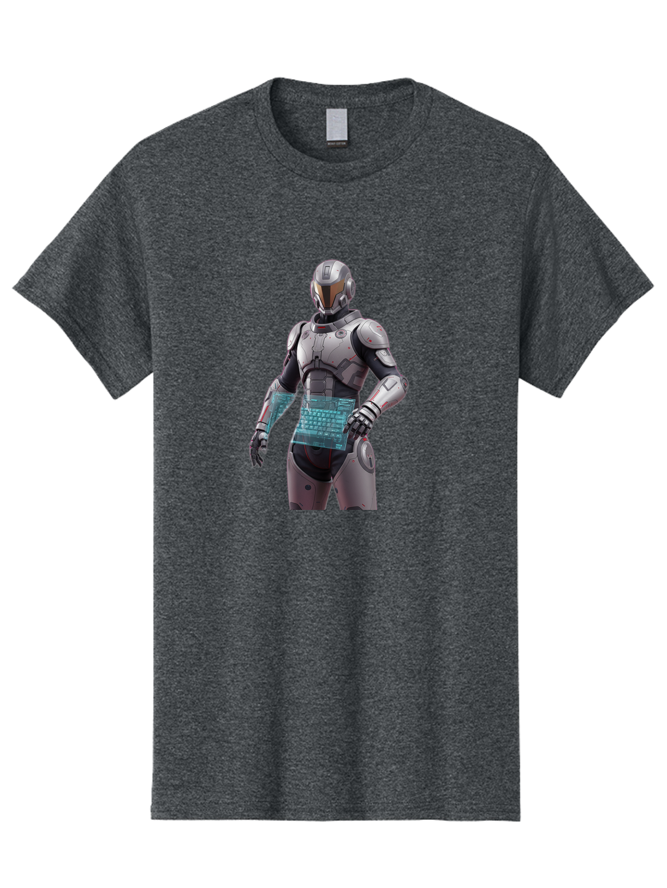 Robot-With-Keyboard Men'S Graphic Tee, 100% Cotton, Comfortable Casual Summer Wear, Machine Washable, Vintage Camera, Old Camera, Antique Camera, Black Camera, Classic Photography, Photography Equipment, Nostalgic Device, Film Camera, Ban351
