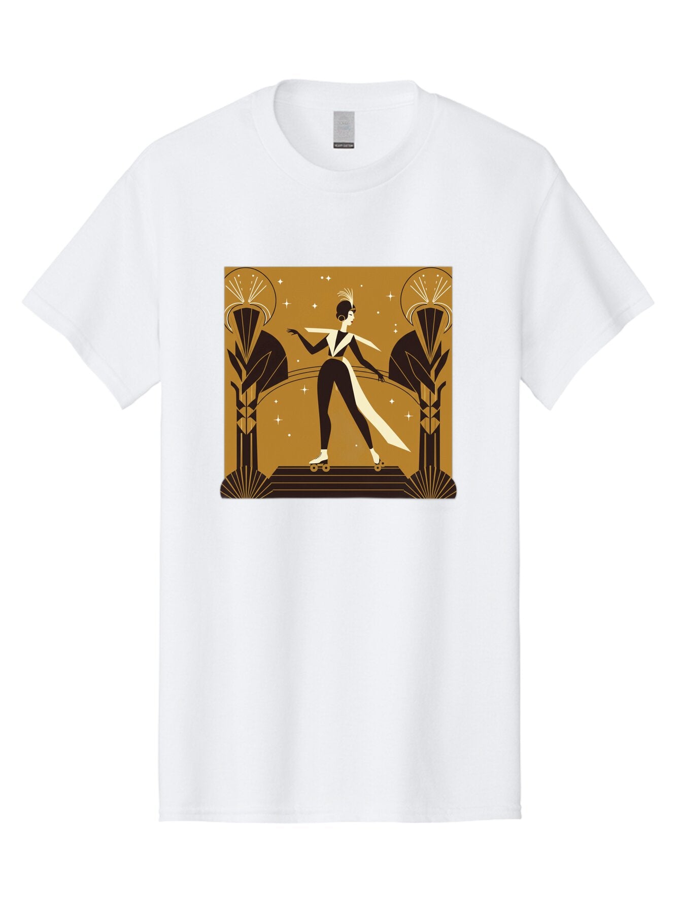 Roller-Skater-Art-Deco-Style Men'S Graphic Tee, 100% Cotton, Comfortable Casual Summer Wear, Machine Washable, Vintage Camera, Old Camera, Antique Camera, Black Camera, Classic Photography, Photography Equipment, Nostalgic Device, Film Camera, Ban359 13