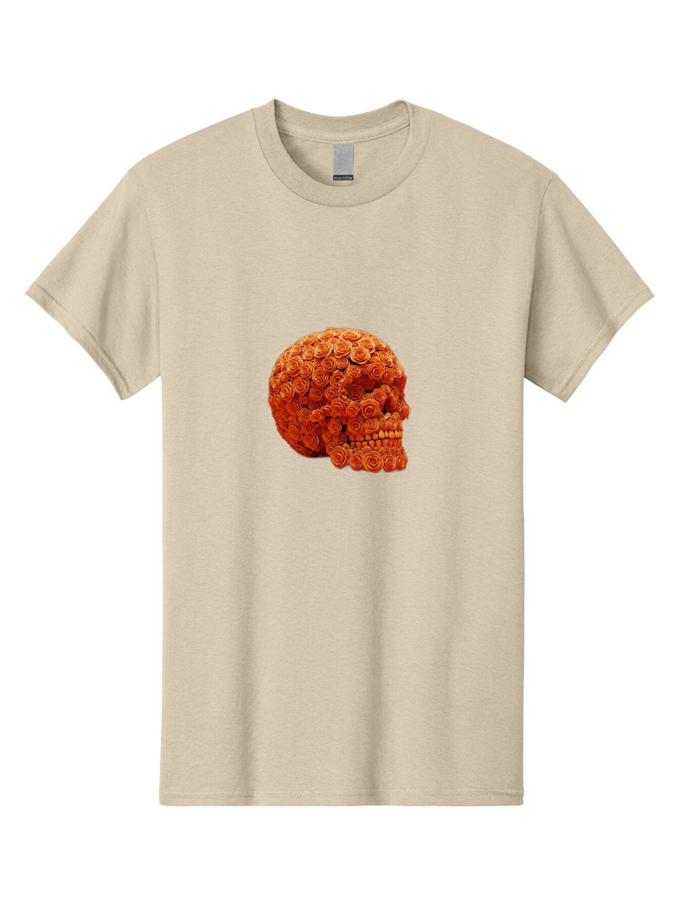 Rose-Skull Men'S Graphic Tee, 100% Cotton, Comfortable Casual Summer Wear, Machine Washable, Vintage Camera, Old Camera, Antique Camera, Black Camera, Classic Photography, Photography Equipment, Nostalgic Device, Film Camera, Camera Art Ban362