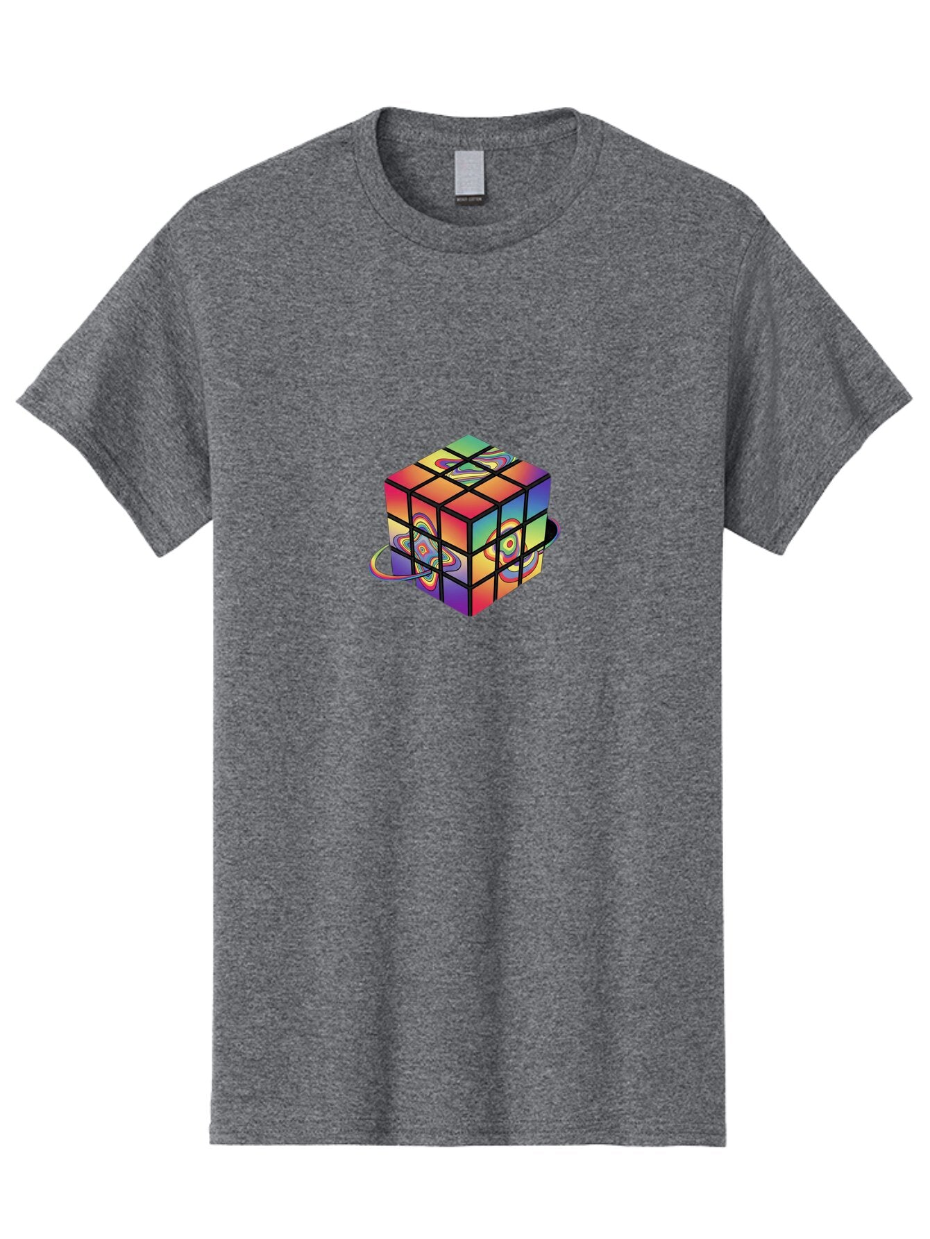 Rubik-S-Cube-2 Men'S Graphic Tee, 100% Cotton, Comfortable Casual Summer Wear, Machine Washable, Vintage Camera, Old Camera, Antique Camera, Black Camera, Classic Photography, Photography Equipment, Nostalgic Device, Film Camera, Camera Art Ban367 13