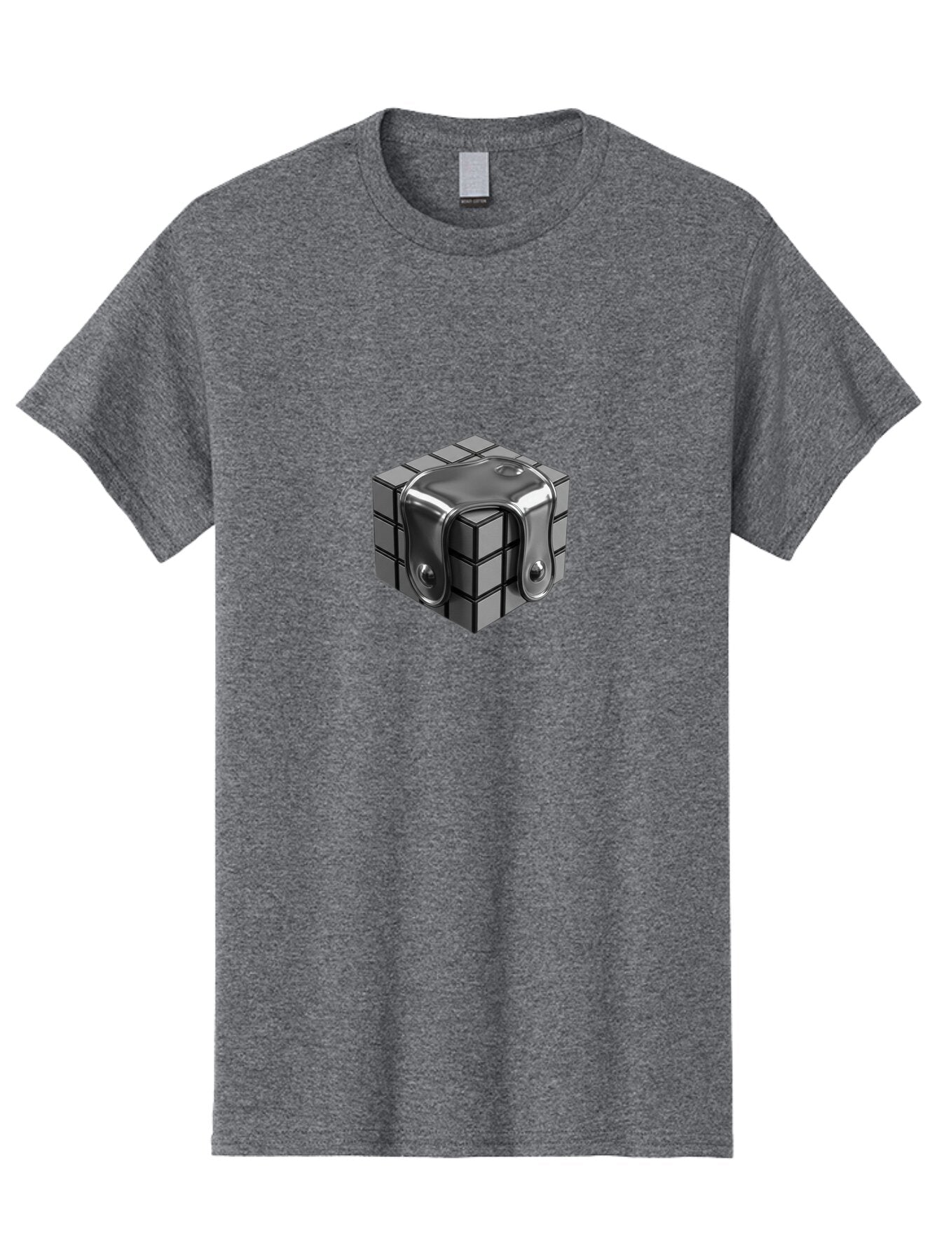 Rubik-S-Cube-5 Men'S Graphic Tee, 100% Cotton, Comfortable Casual Summer Wear, Machine Washable, Vintage Camera, Old Camera, Antique Camera, Black Camera, Classic Photography, Photography Equipment, Nostalgic Device, Film Camera, Camera Art Ban370 3