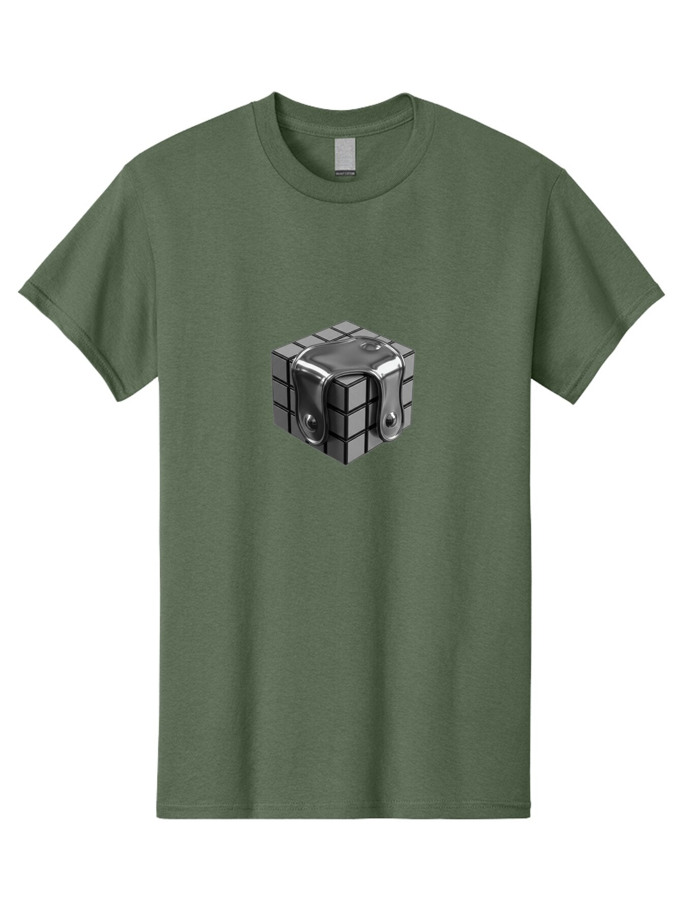Rubik-S-Cube-5 Men'S Graphic Tee, 100% Cotton, Comfortable Casual Summer Wear, Machine Washable, Vintage Camera, Old Camera, Antique Camera, Black Camera, Classic Photography, Photography Equipment, Nostalgic Device, Film Camera, Camera Art Ban370 9