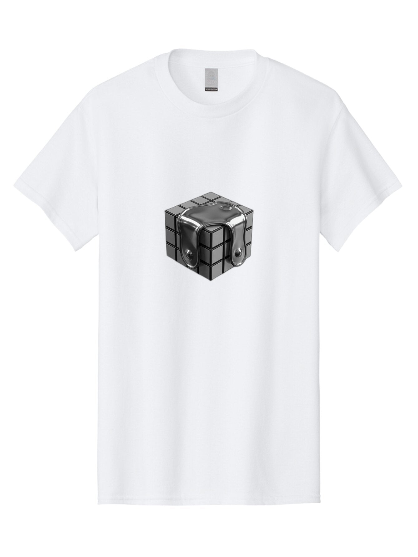 Rubik-S-Cube-5 Men'S Graphic Tee, 100% Cotton, Comfortable Casual Summer Wear, Machine Washable, Vintage Camera, Old Camera, Antique Camera, Black Camera, Classic Photography, Photography Equipment, Nostalgic Device, Film Camera, Camera Art Ban370 10