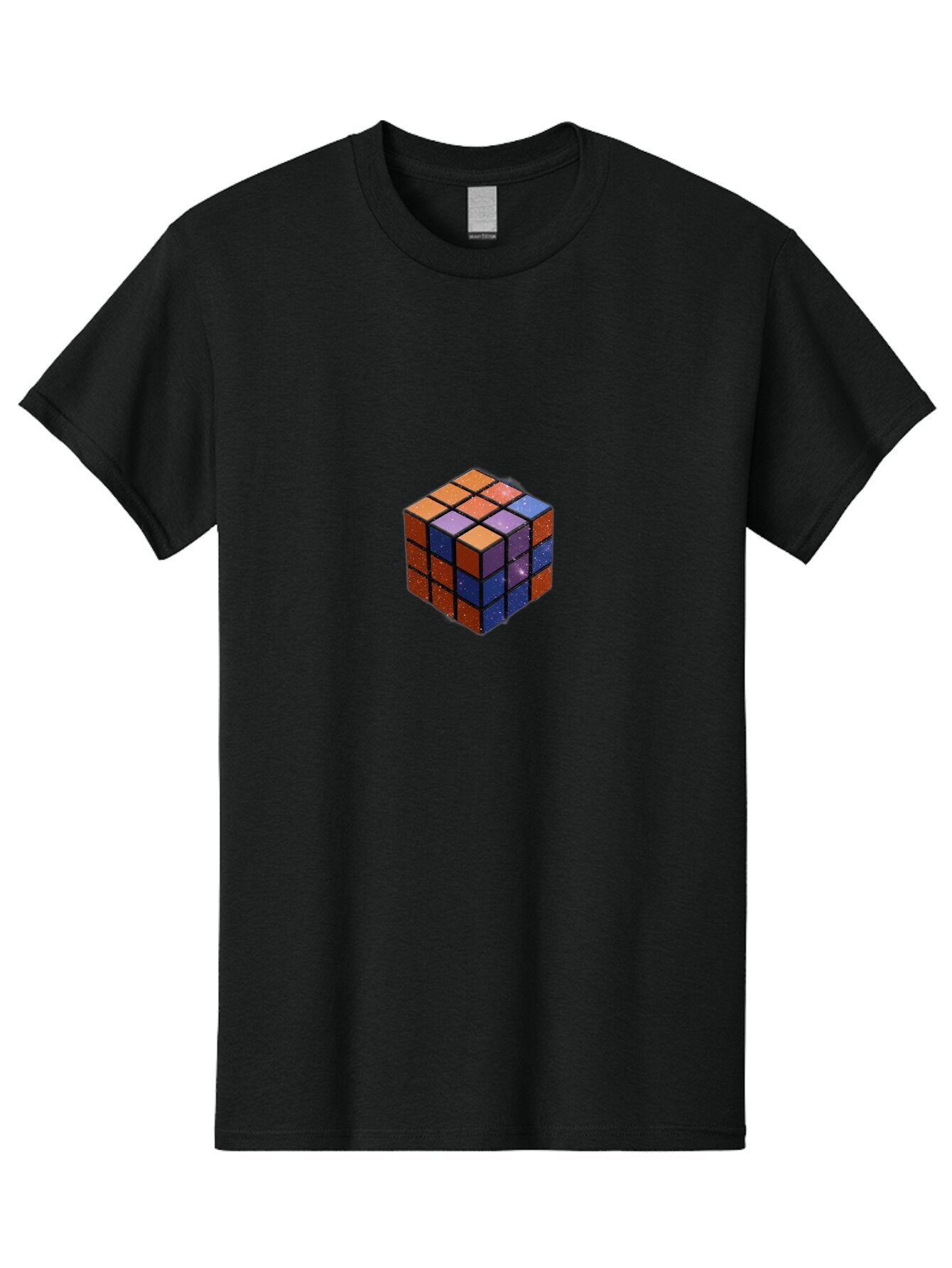 Rubik-S-Cube-6 Men'S Graphic Tee, 100% Cotton, Comfortable Casual Summer Wear, Machine Washable, Vintage Camera, Old Camera, Antique Camera, Black Camera, Classic Photography, Photography Equipment, Nostalgic Device, Film Camera, Camera Art Ban371