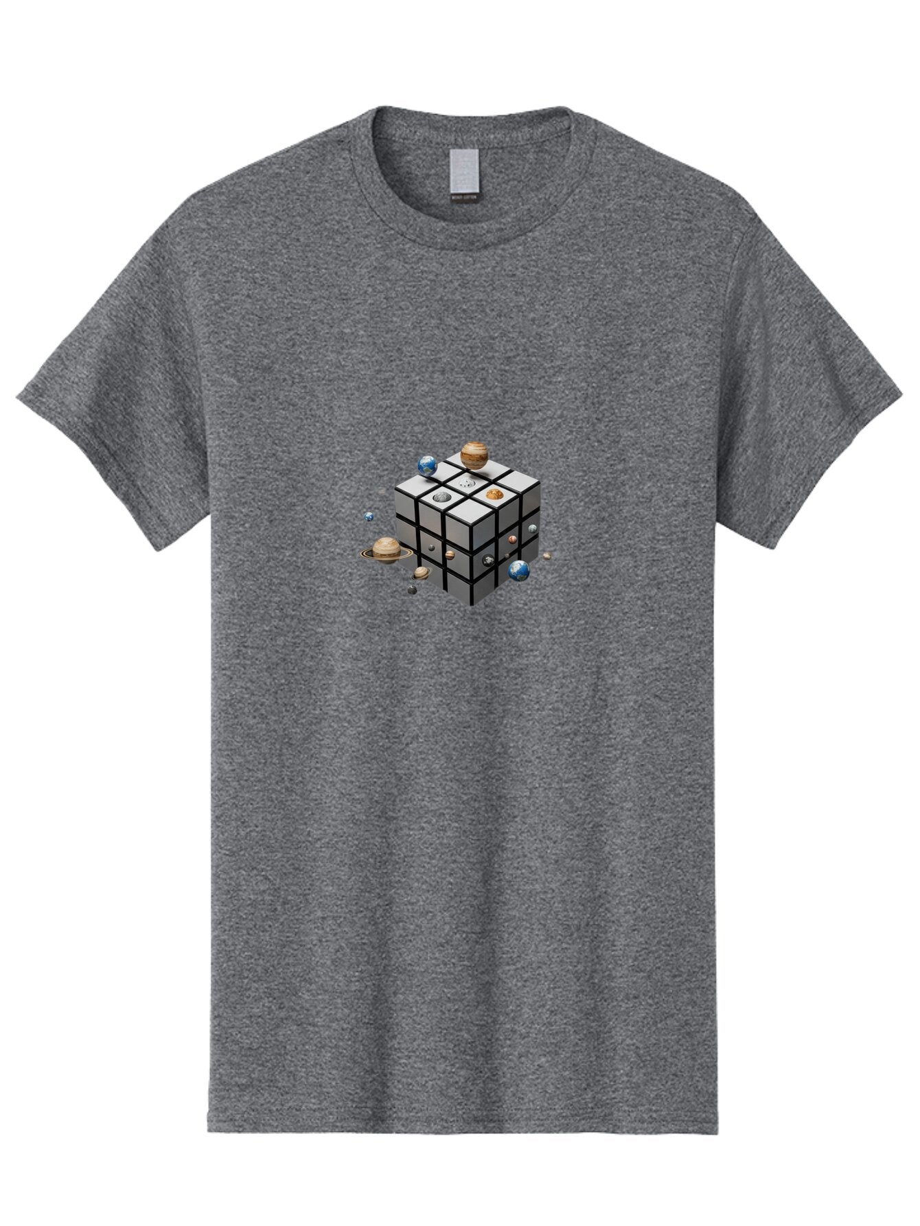 Rubik-S-Cube-7 Men'S Graphic Tee, 100% Cotton, Comfortable Casual Summer Wear, Machine Washable, Vintage Camera, Old Camera, Antique Camera, Black Camera, Classic Photography, Photography Equipment, Nostalgic Device, Film Camera, Camera Art Ban372 7