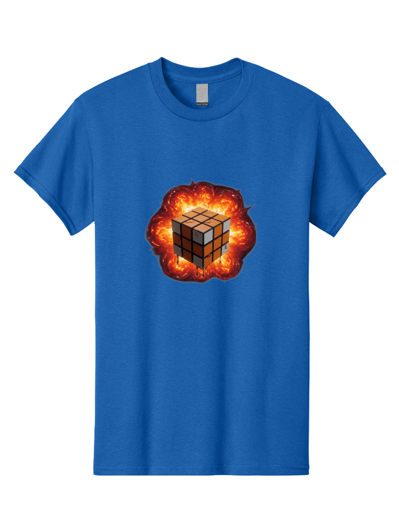 Rubik-S-Cube-8 Men'S Graphic Tee, 100% Cotton, Comfortable Casual Summer Wear, Machine Washable, Vintage Camera, Old Camera, Antique Camera, Black Camera, Classic Photography, Photography Equipment, Nostalgic Device, Film Camera, Camera Art Ban373