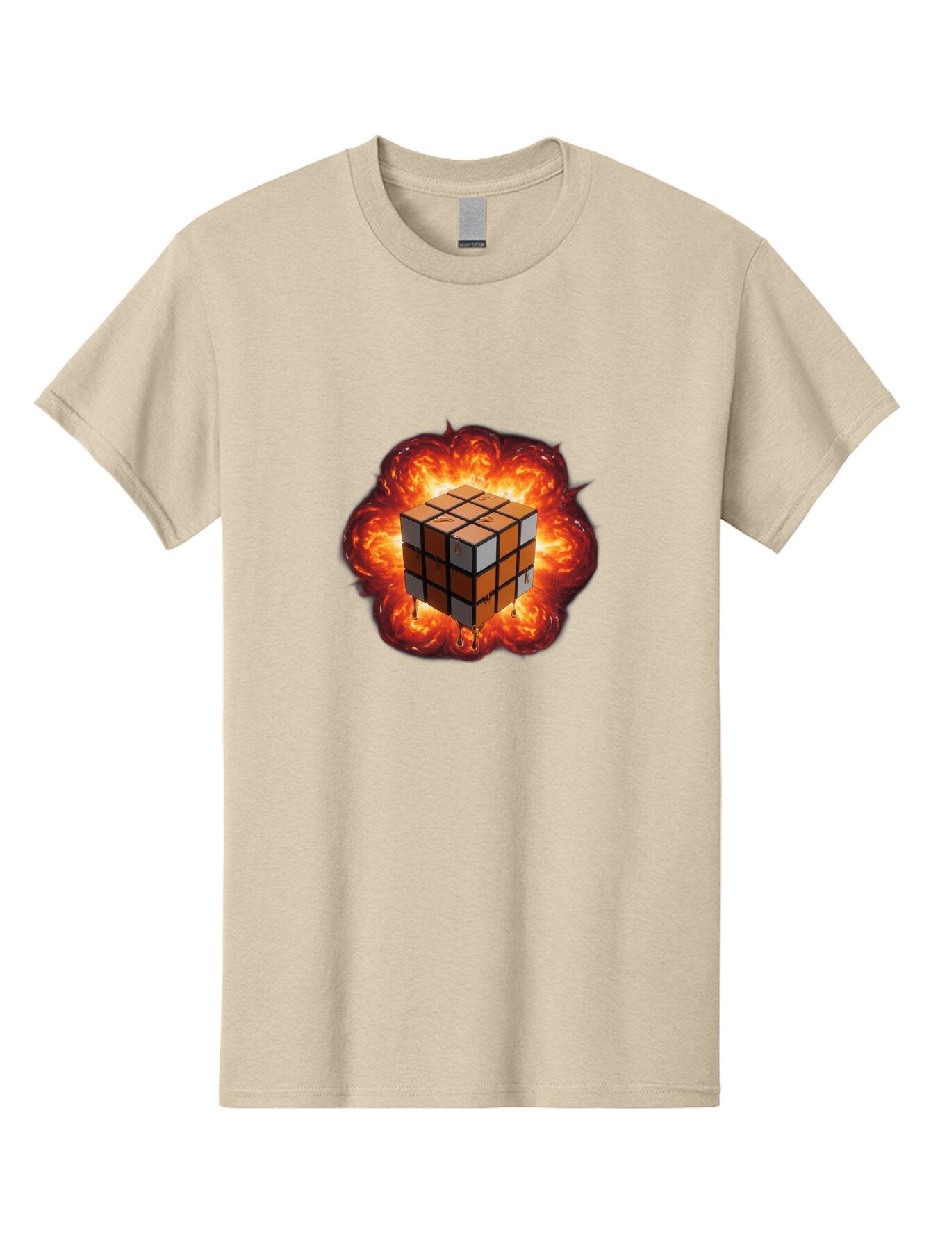 Rubik-S-Cube-8 Men'S Graphic Tee, 100% Cotton, Comfortable Casual Summer Wear, Machine Washable, Vintage Camera, Old Camera, Antique Camera, Black Camera, Classic Photography, Photography Equipment, Nostalgic Device, Film Camera, Camera Art Ban373 11