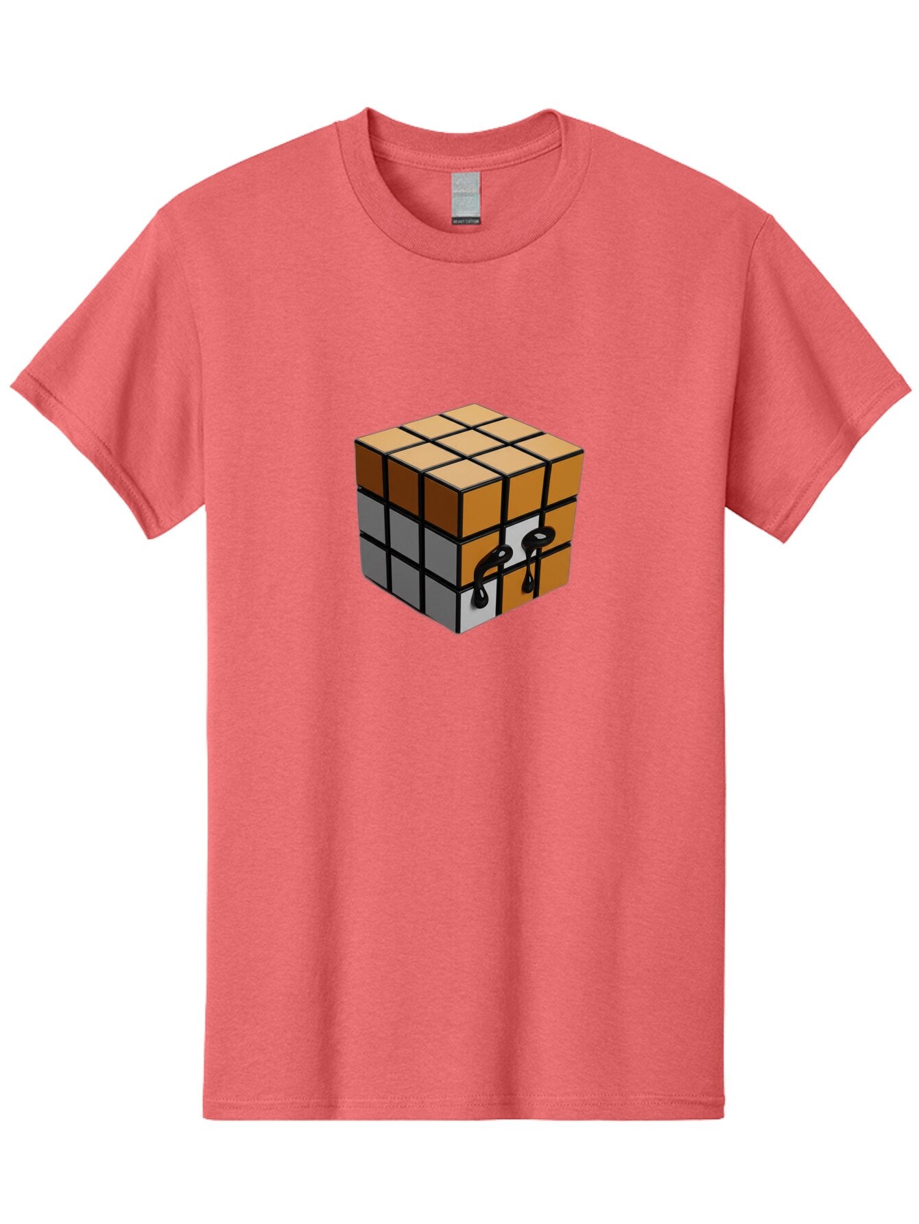 Rubik-S-Cube-9 Men'S Graphic Tee, 100% Cotton, Comfortable Casual Summer Wear, Machine Washable, Vintage Camera, Old Camera, Antique Camera, Black Camera, Classic Photography, Photography Equipment, Nostalgic Device, Film Camera, Camera Art Ban374 4