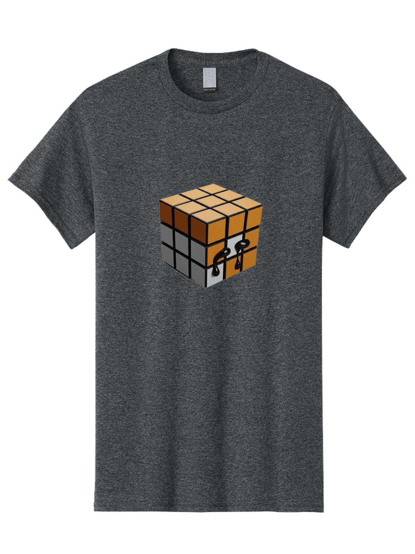 Rubik-S-Cube-9 Men'S Graphic Tee, 100% Cotton, Comfortable Casual Summer Wear, Machine Washable, Vintage Camera, Old Camera, Antique Camera, Black Camera, Classic Photography, Photography Equipment, Nostalgic Device, Film Camera, Camera Art Ban374 8