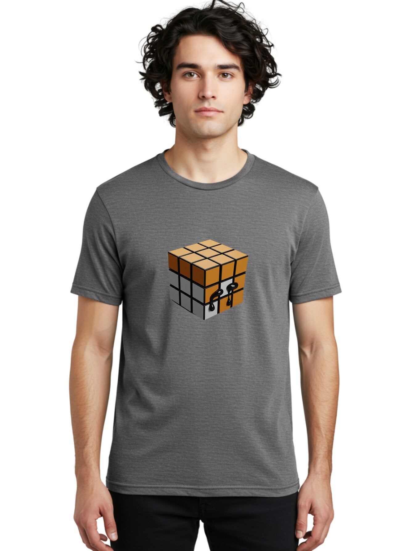 Rubik-S-Cube-9 Men'S Graphic Tee, 100% Cotton, Comfortable Casual Summer Wear, Machine Washable, Vintage Camera, Old Camera, Antique Camera, Black Camera, Classic Photography, Photography Equipment, Nostalgic Device, Film Camera, Camera Art Ban374 19