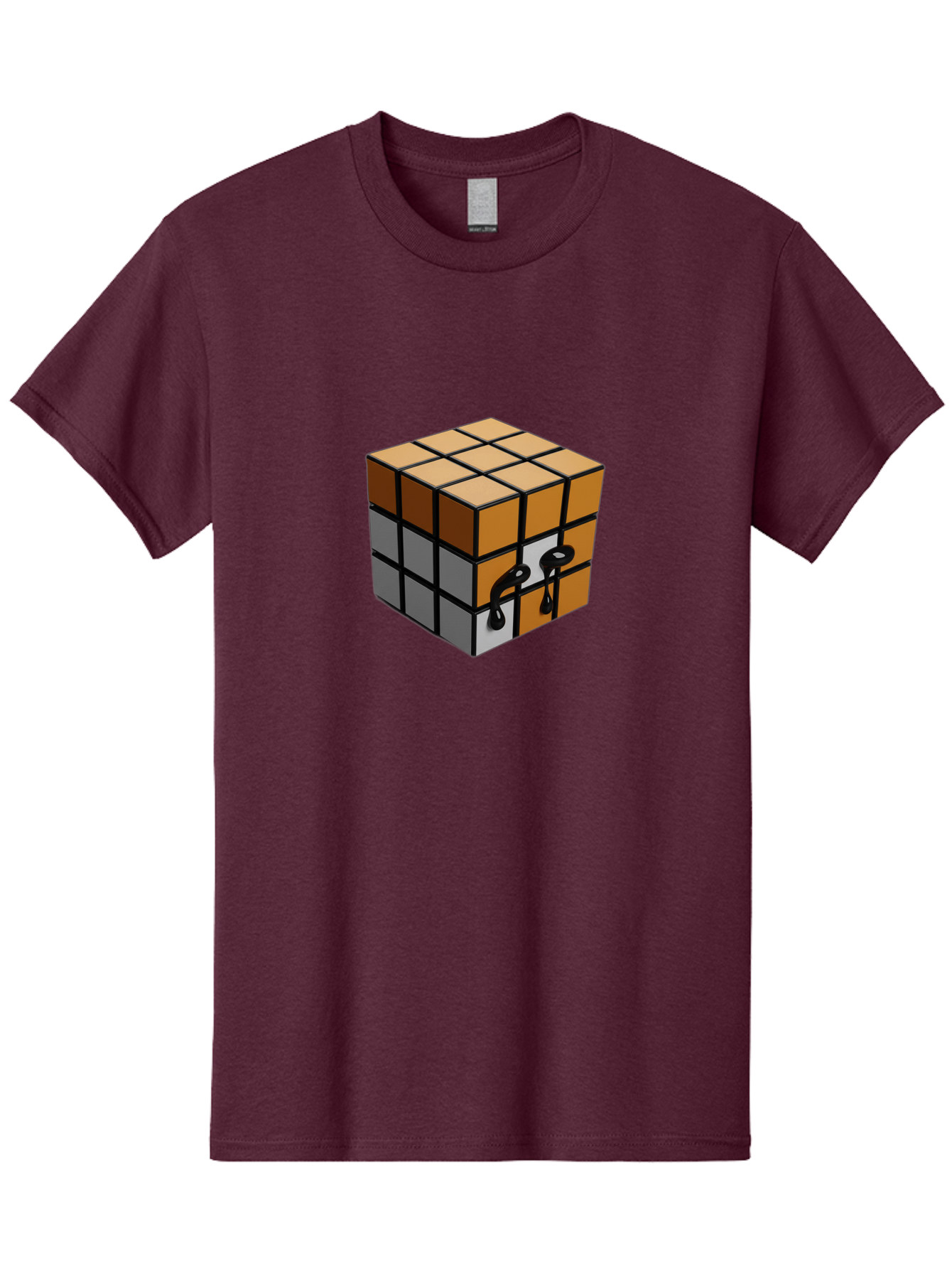 Rubik-S-Cube-9 Men'S Graphic Tee, 100% Cotton, Comfortable Casual Summer Wear, Machine Washable, Vintage Camera, Old Camera, Antique Camera, Black Camera, Classic Photography, Photography Equipment, Nostalgic Device, Film Camera, Camera Art Ban374