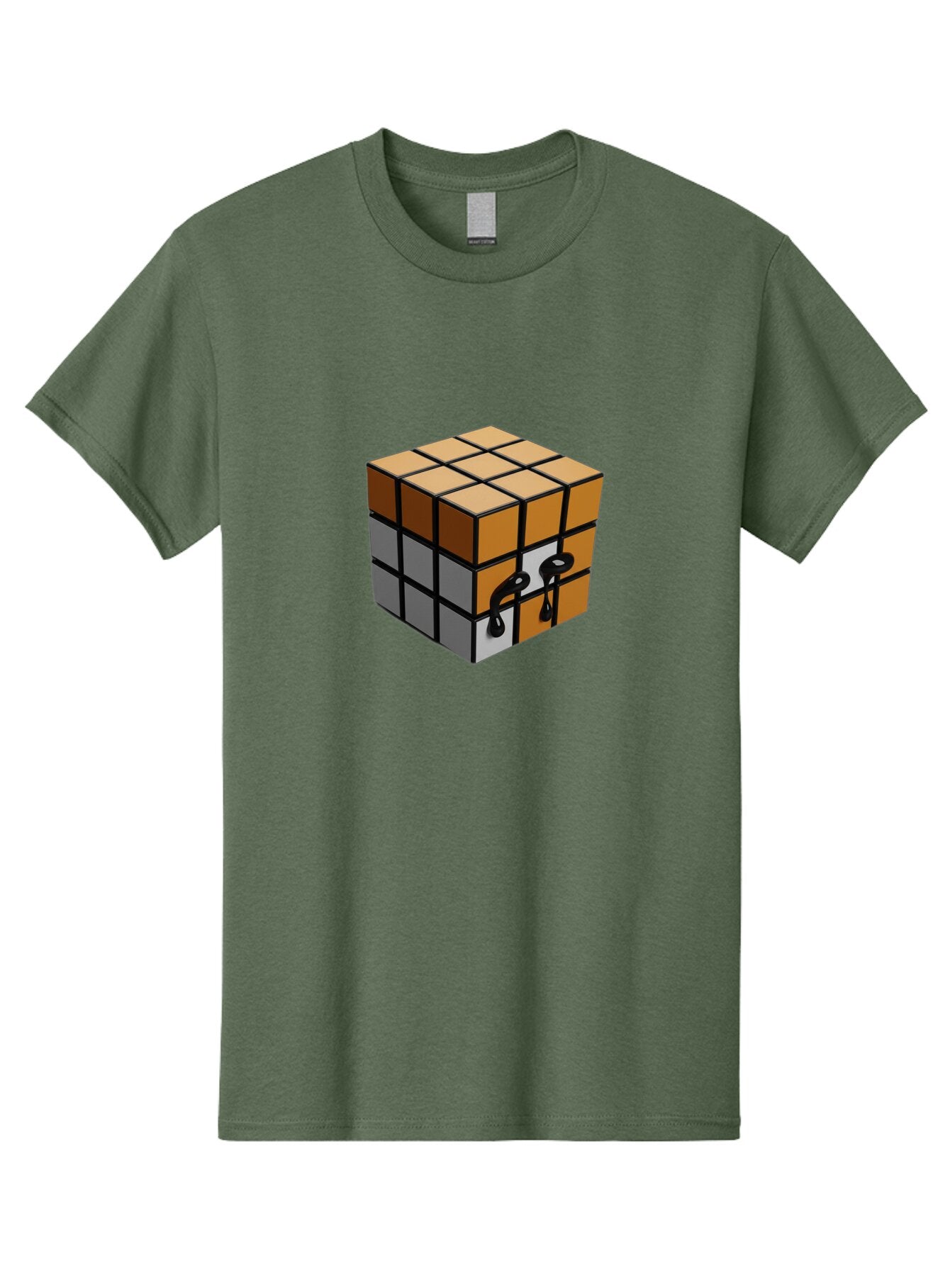 Rubik-S-Cube-9 Men'S Graphic Tee, 100% Cotton, Comfortable Casual Summer Wear, Machine Washable, Vintage Camera, Old Camera, Antique Camera, Black Camera, Classic Photography, Photography Equipment, Nostalgic Device, Film Camera, Camera Art Ban374 5
