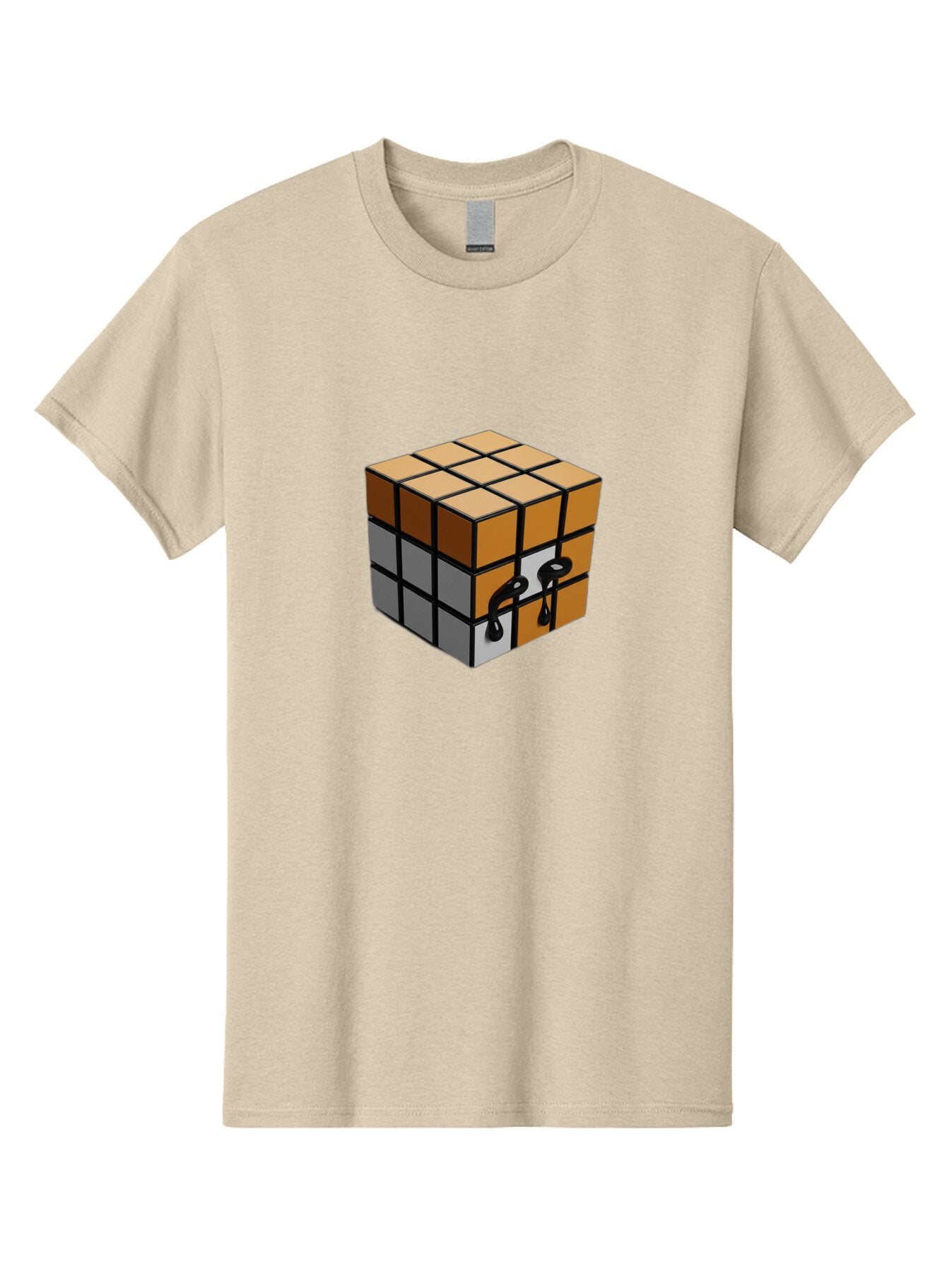 Rubik-S-Cube-9 Men'S Graphic Tee, 100% Cotton, Comfortable Casual Summer Wear, Machine Washable, Vintage Camera, Old Camera, Antique Camera, Black Camera, Classic Photography, Photography Equipment, Nostalgic Device, Film Camera, Camera Art Ban374 13
