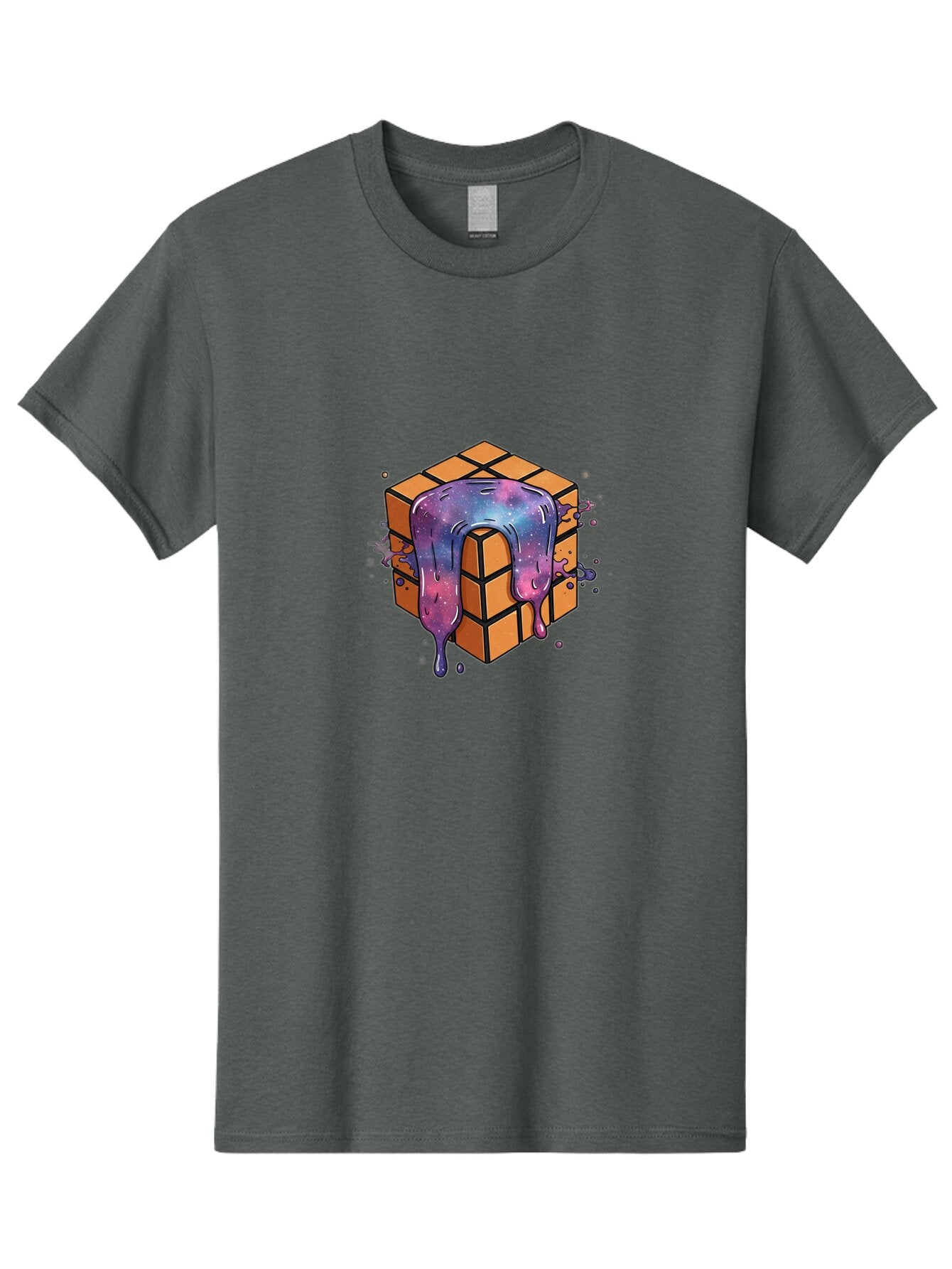 Rubik-S-Cube-Galaxy-Slime Men'S Graphic Tee, 100% Cotton, Comfortable Casual Summer Wear, Machine Washable, Vintage Camera, Old Camera, Antique Camera, Black Camera, Classic Photography, Photography Equipment, Nostalgic Device, Film Camera, Ban375 7