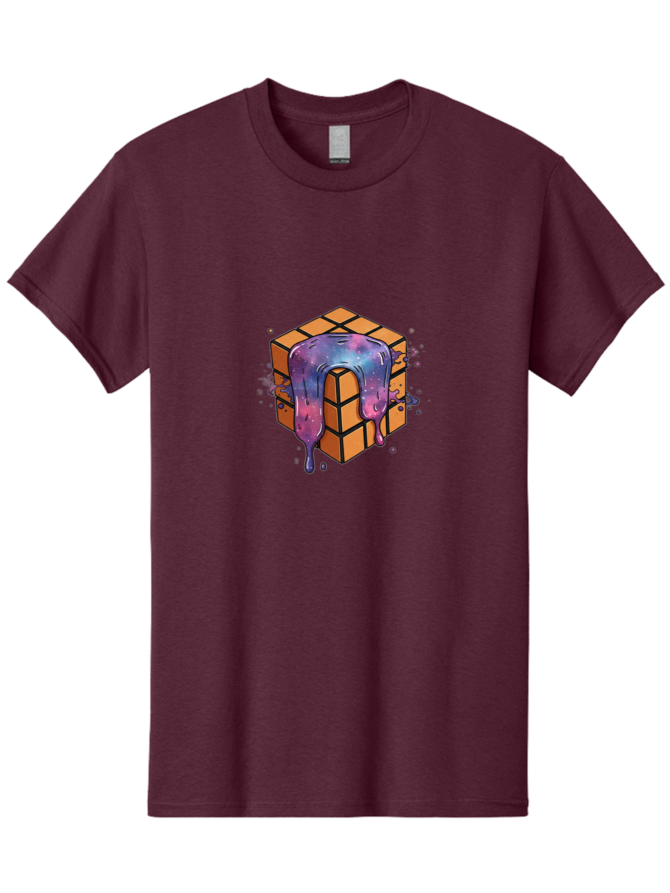 Rubik-S-Cube-Galaxy-Slime Men'S Graphic Tee, 100% Cotton, Comfortable Casual Summer Wear, Machine Washable, Vintage Camera, Old Camera, Antique Camera, Black Camera, Classic Photography, Photography Equipment, Nostalgic Device, Film Camera, Ban375
