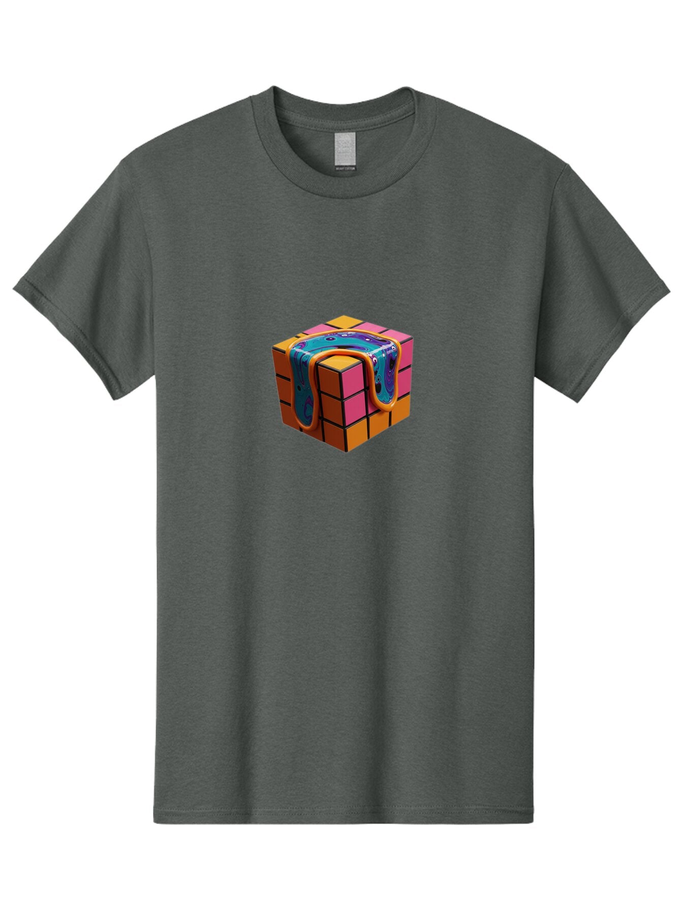 Rubik-S-Cube-Suitcase Men'S Graphic Tee, 100% Cotton, Comfortable Casual Summer Wear, Machine Washable, Vintage Camera, Old Camera, Antique Camera, Black Camera, Classic Photography, Photography Equipment, Nostalgic Device, Film Camera, Ban376 5