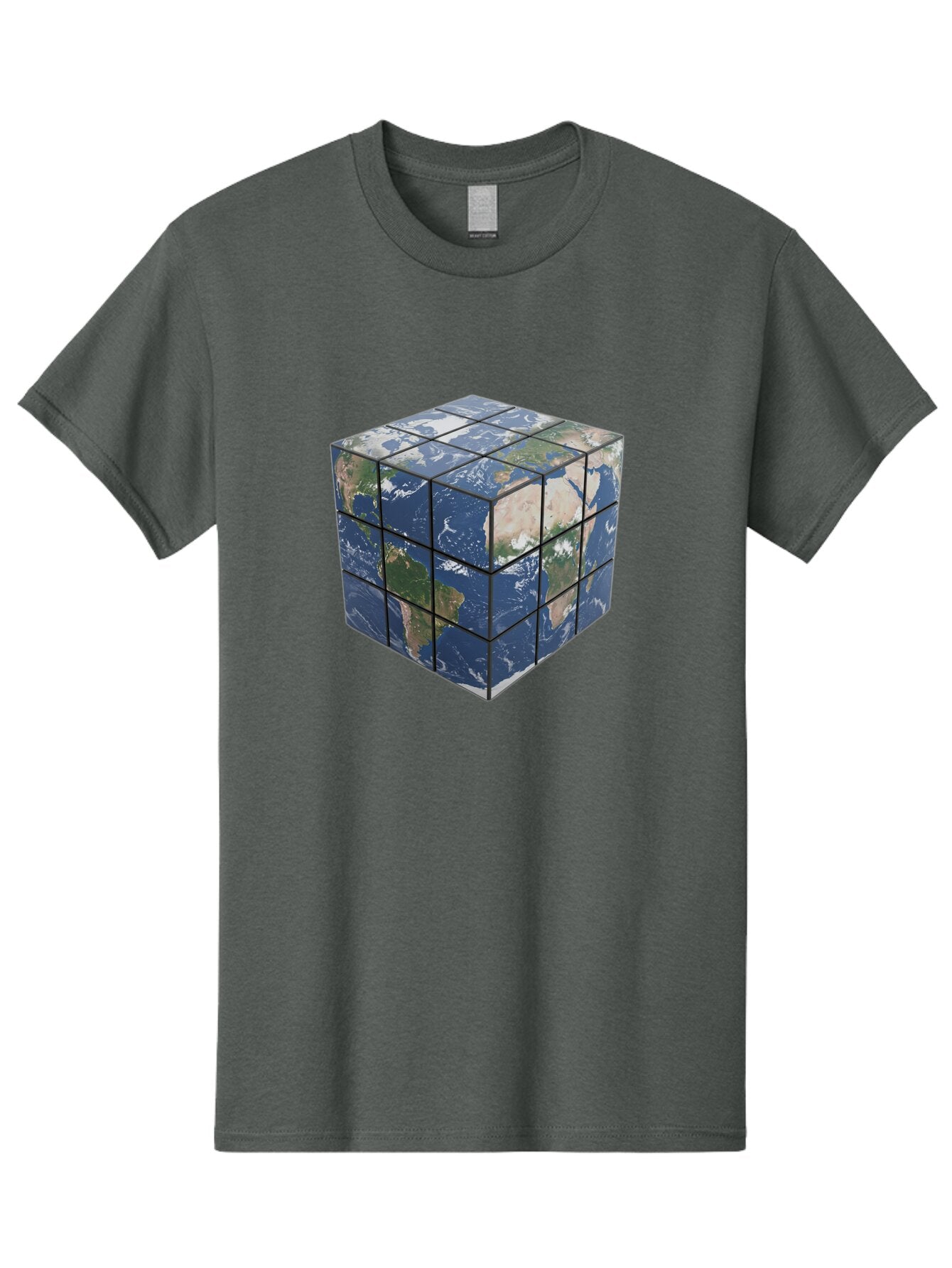 Rubik-S-Cube-World-Map Men'S Graphic Tee, 100% Cotton, Comfortable Casual Summer Wear, Machine Washable, Vintage Camera, Old Camera, Antique Camera, Black Camera, Classic Photography, Photography Equipment, Nostalgic Device, Film Camera, Ban377 5