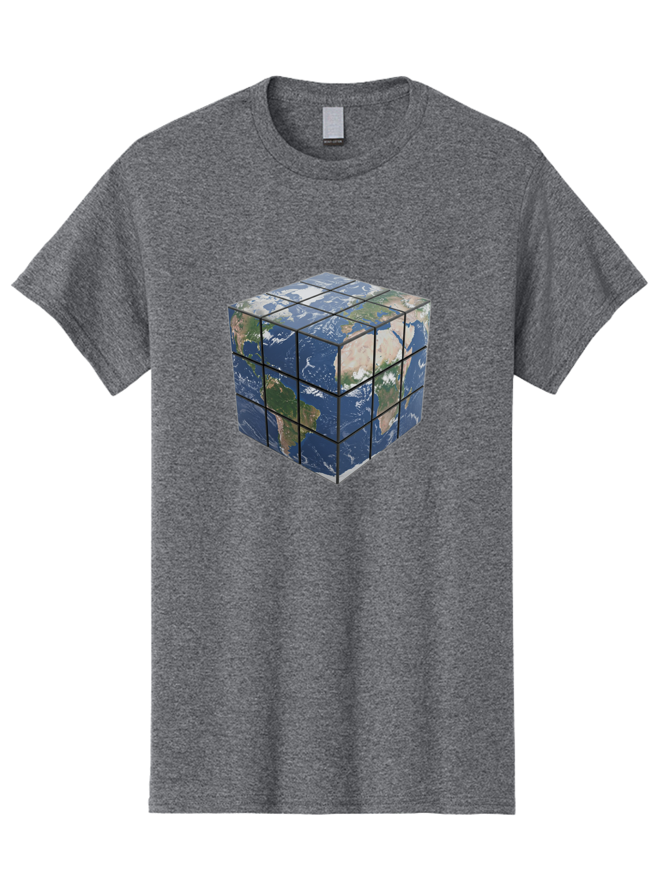 Rubik-S-Cube-World-Map Men'S Graphic Tee, 100% Cotton, Comfortable Casual Summer Wear, Machine Washable, Vintage Camera, Old Camera, Antique Camera, Black Camera, Classic Photography, Photography Equipment, Nostalgic Device, Film Camera, Ban377