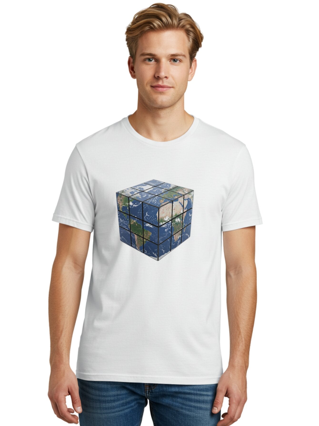 Rubik-S-Cube-World-Map Men'S Graphic Tee, 100% Cotton, Comfortable Casual Summer Wear, Machine Washable, Vintage Camera, Old Camera, Antique Camera, Black Camera, Classic Photography, Photography Equipment, Nostalgic Device, Film Camera, Ban377 21