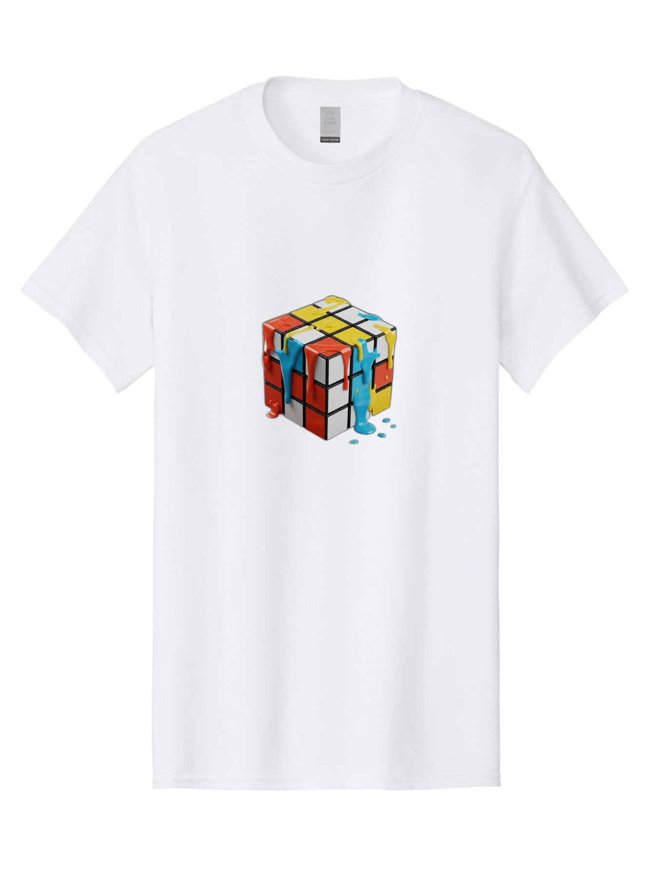 Rubik-S-Cube Men'S Graphic Tee, 100% Cotton, Comfortable Casual Summer Wear, Machine Washable, Vintage Camera, Old Camera, Antique Camera, Black Camera, Classic Photography, Photography Equipment, Nostalgic Device, Film Camera, Camera Art Ban378