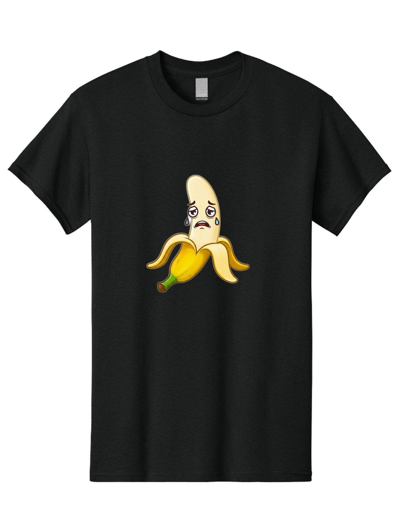 Sad-Banana-1 Men'S Graphic Tee, 100% Cotton, Comfortable Casual Summer Wear, Machine Washable, Vintage Camera, Old Camera, Antique Camera, Black Camera, Classic Photography, Photography Equipment, Nostalgic Device, Film Camera, Camera Art Ban389 14