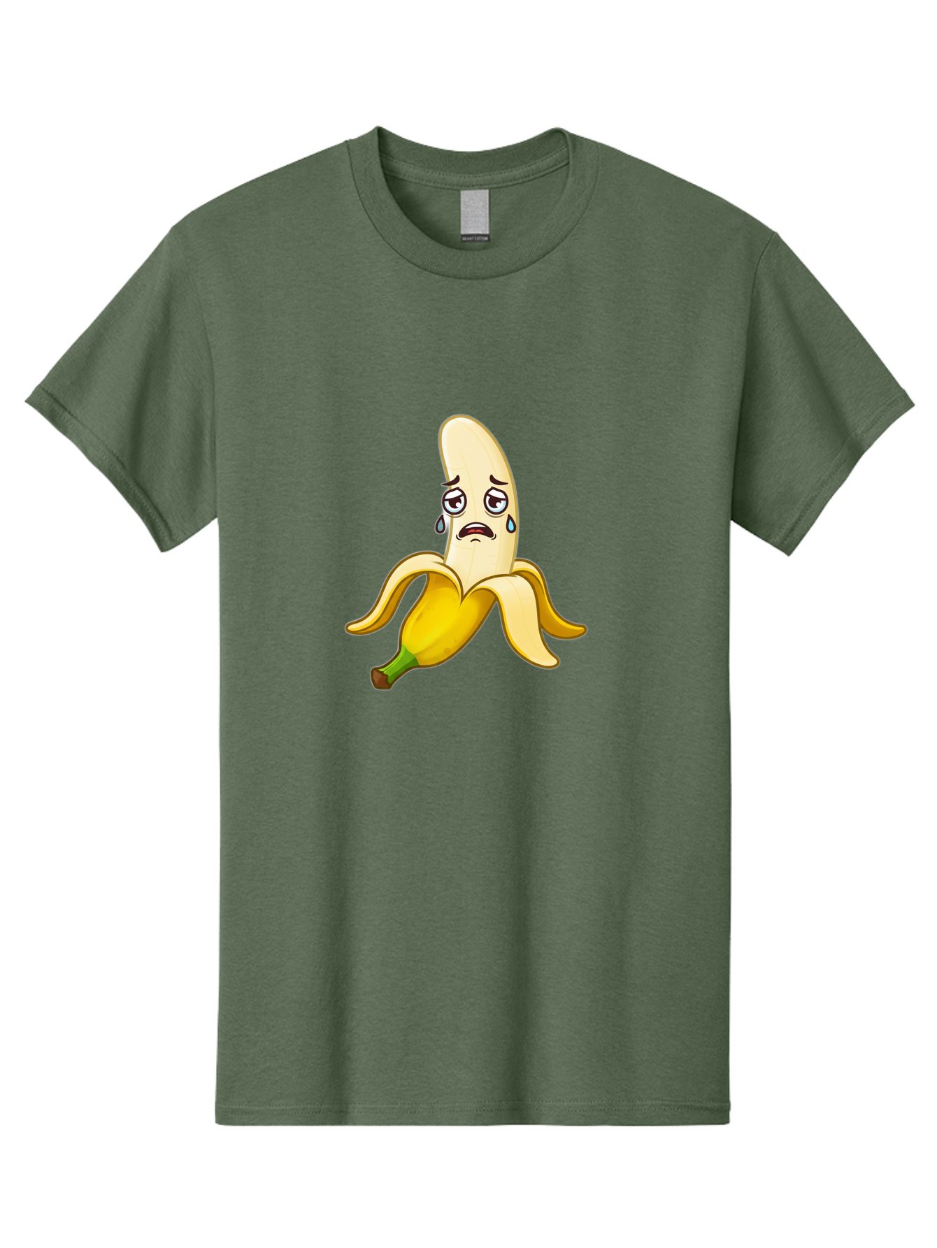Sad-Banana-1 Men'S Graphic Tee, 100% Cotton, Comfortable Casual Summer Wear, Machine Washable, Vintage Camera, Old Camera, Antique Camera, Black Camera, Classic Photography, Photography Equipment, Nostalgic Device, Film Camera, Camera Art Ban389