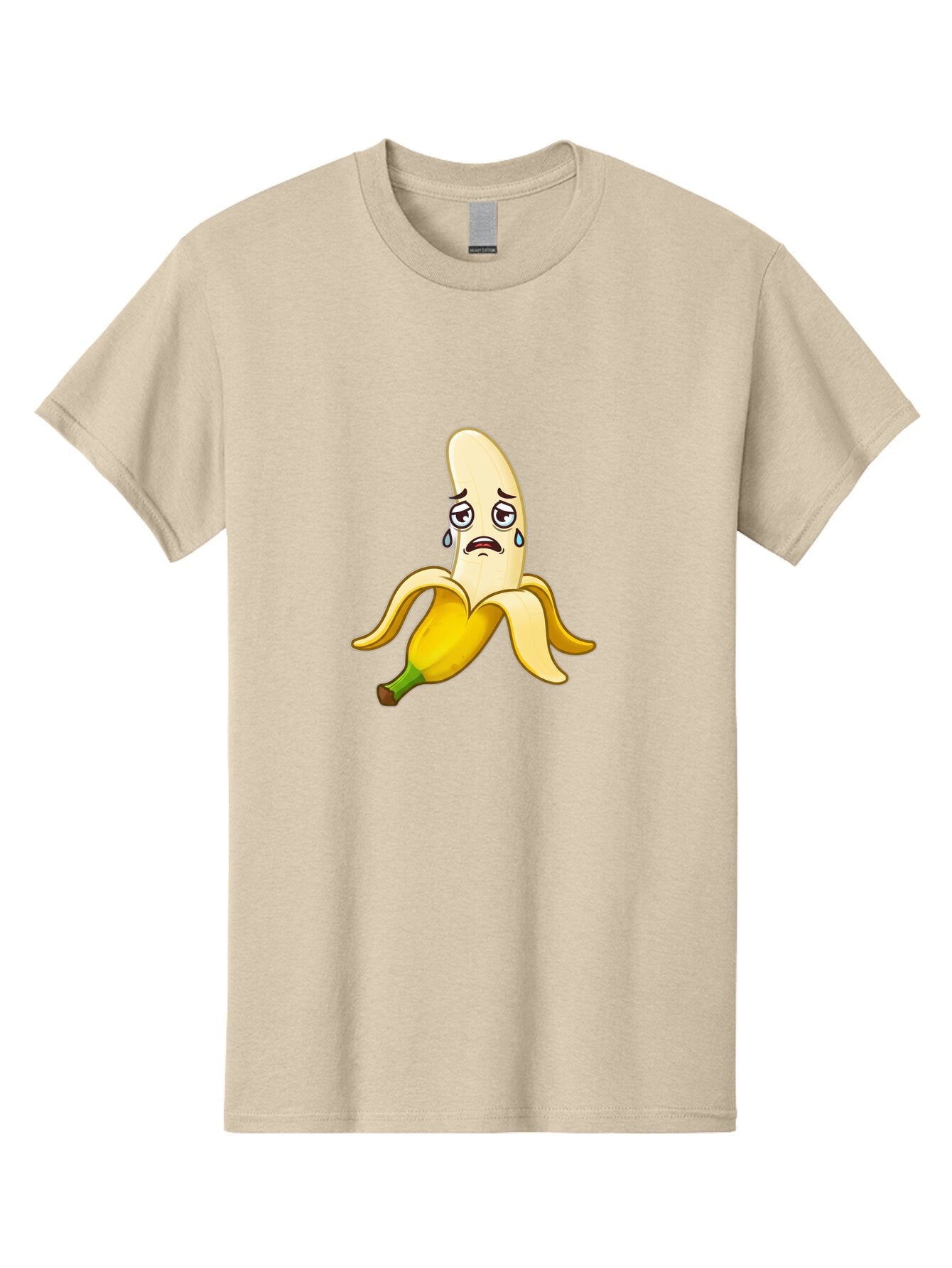 Sad-Banana-1 Men'S Graphic Tee, 100% Cotton, Comfortable Casual Summer Wear, Machine Washable, Vintage Camera, Old Camera, Antique Camera, Black Camera, Classic Photography, Photography Equipment, Nostalgic Device, Film Camera, Camera Art Ban389 3