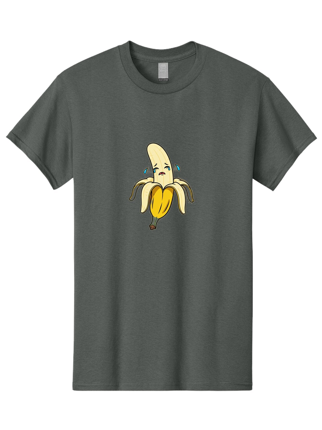 Sad-Banana-2 Men'S Graphic Tee, 100% Cotton, Comfortable Casual Summer Wear, Machine Washable, Vintage Camera, Old Camera, Antique Camera, Black Camera, Classic Photography, Photography Equipment, Nostalgic Device, Film Camera, Camera Art Ban390 5