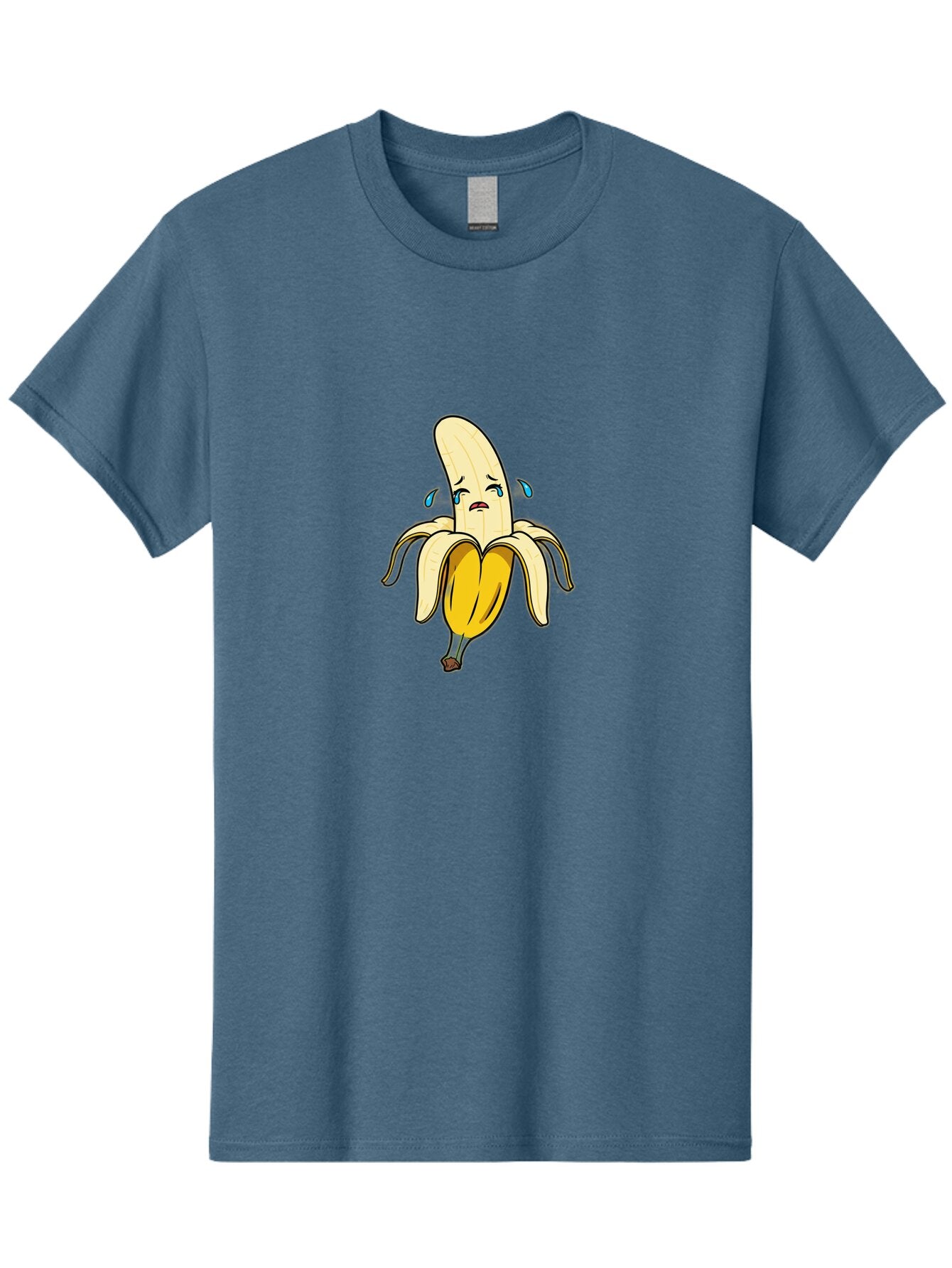 Sad-Banana-2 Men'S Graphic Tee, 100% Cotton, Comfortable Casual Summer Wear, Machine Washable, Vintage Camera, Old Camera, Antique Camera, Black Camera, Classic Photography, Photography Equipment, Nostalgic Device, Film Camera, Camera Art Ban390 6