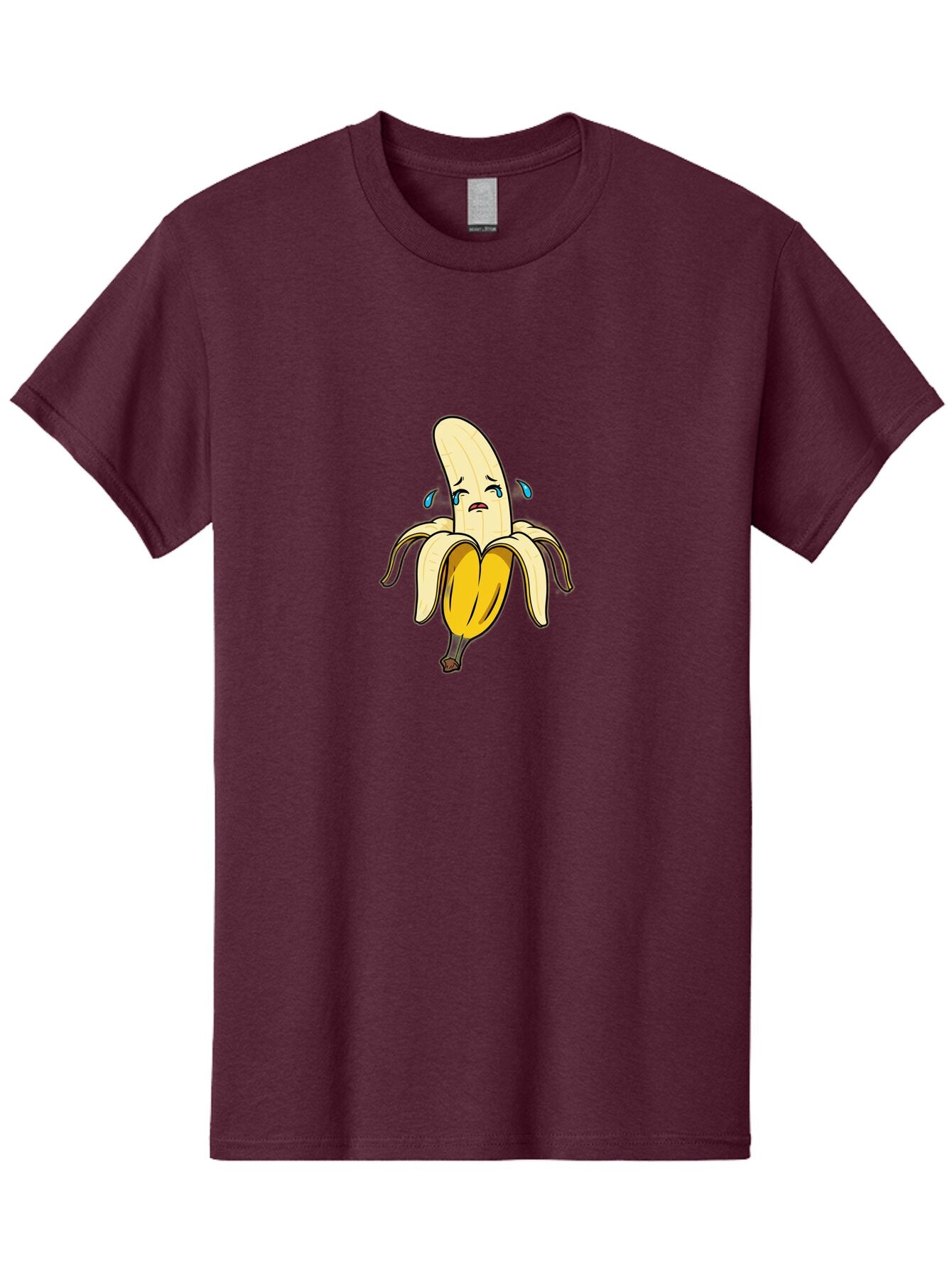 Sad-Banana-2 Men'S Graphic Tee, 100% Cotton, Comfortable Casual Summer Wear, Machine Washable, Vintage Camera, Old Camera, Antique Camera, Black Camera, Classic Photography, Photography Equipment, Nostalgic Device, Film Camera, Camera Art Ban390 14