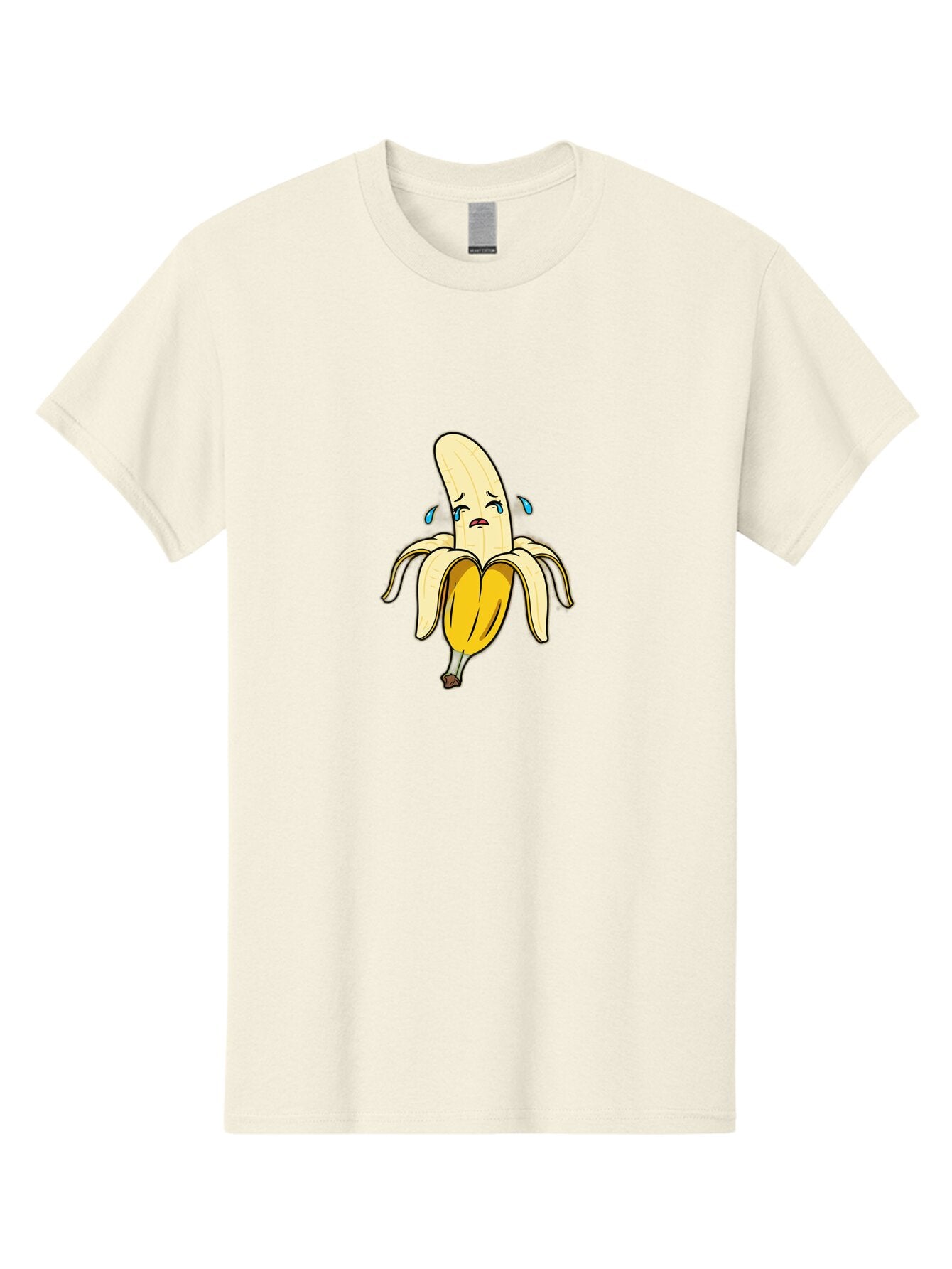 Sad-Banana-2 Men'S Graphic Tee, 100% Cotton, Comfortable Casual Summer Wear, Machine Washable, Vintage Camera, Old Camera, Antique Camera, Black Camera, Classic Photography, Photography Equipment, Nostalgic Device, Film Camera, Camera Art Ban390