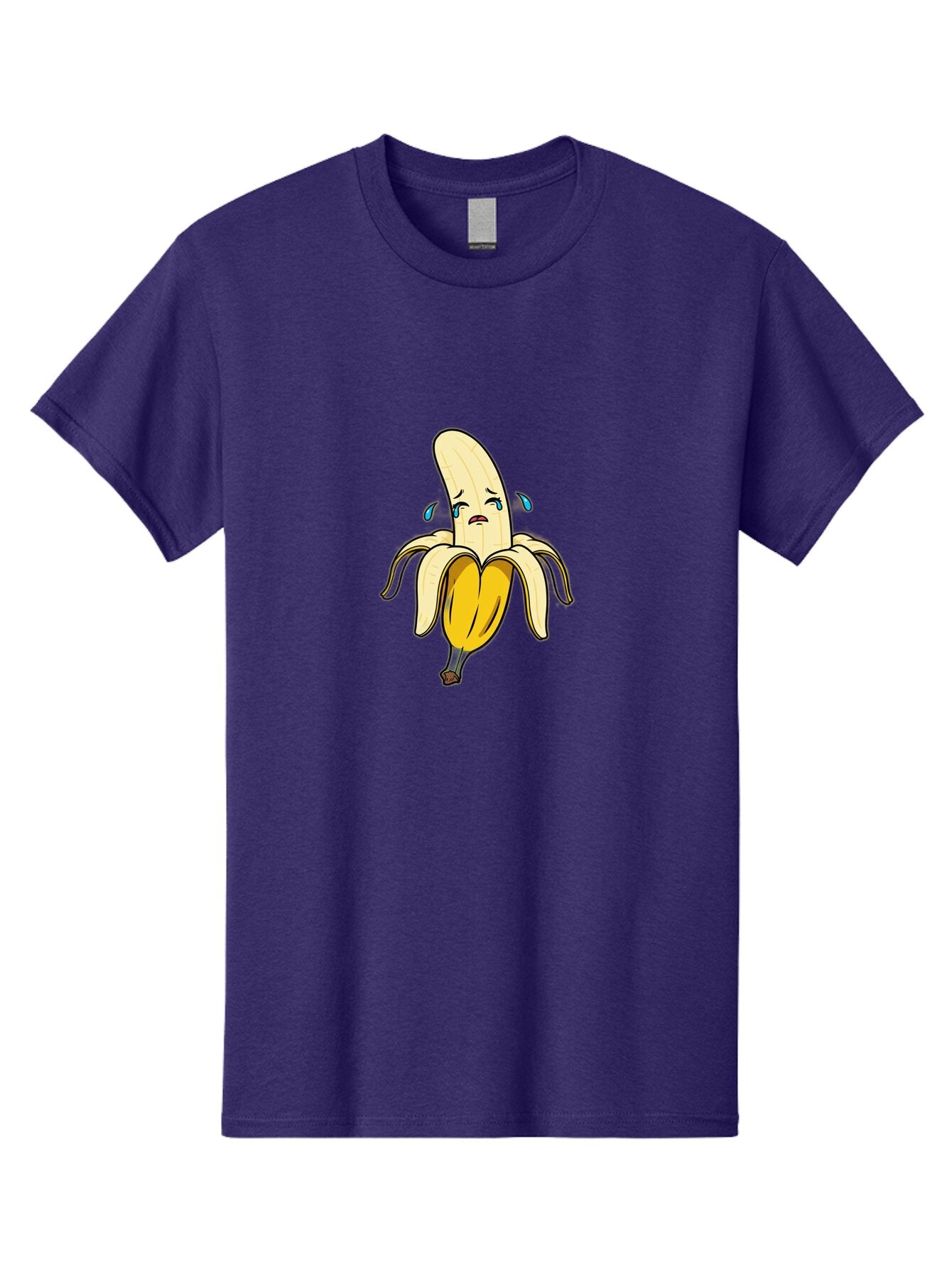 Sad-Banana-2 Men'S Graphic Tee, 100% Cotton, Comfortable Casual Summer Wear, Machine Washable, Vintage Camera, Old Camera, Antique Camera, Black Camera, Classic Photography, Photography Equipment, Nostalgic Device, Film Camera, Camera Art Ban390 12