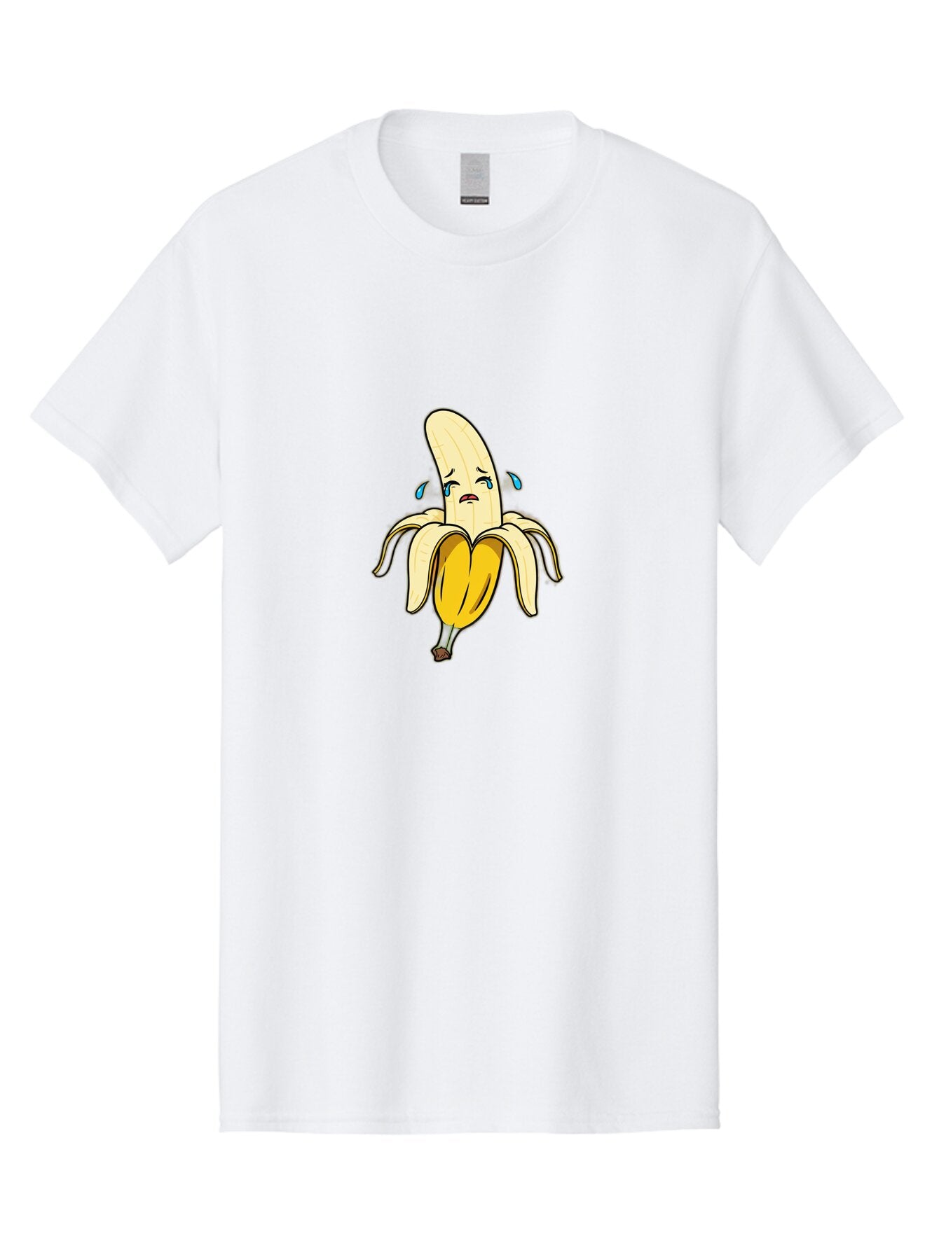 Sad-Banana-2 Men'S Graphic Tee, 100% Cotton, Comfortable Casual Summer Wear, Machine Washable, Vintage Camera, Old Camera, Antique Camera, Black Camera, Classic Photography, Photography Equipment, Nostalgic Device, Film Camera, Camera Art Ban390 10
