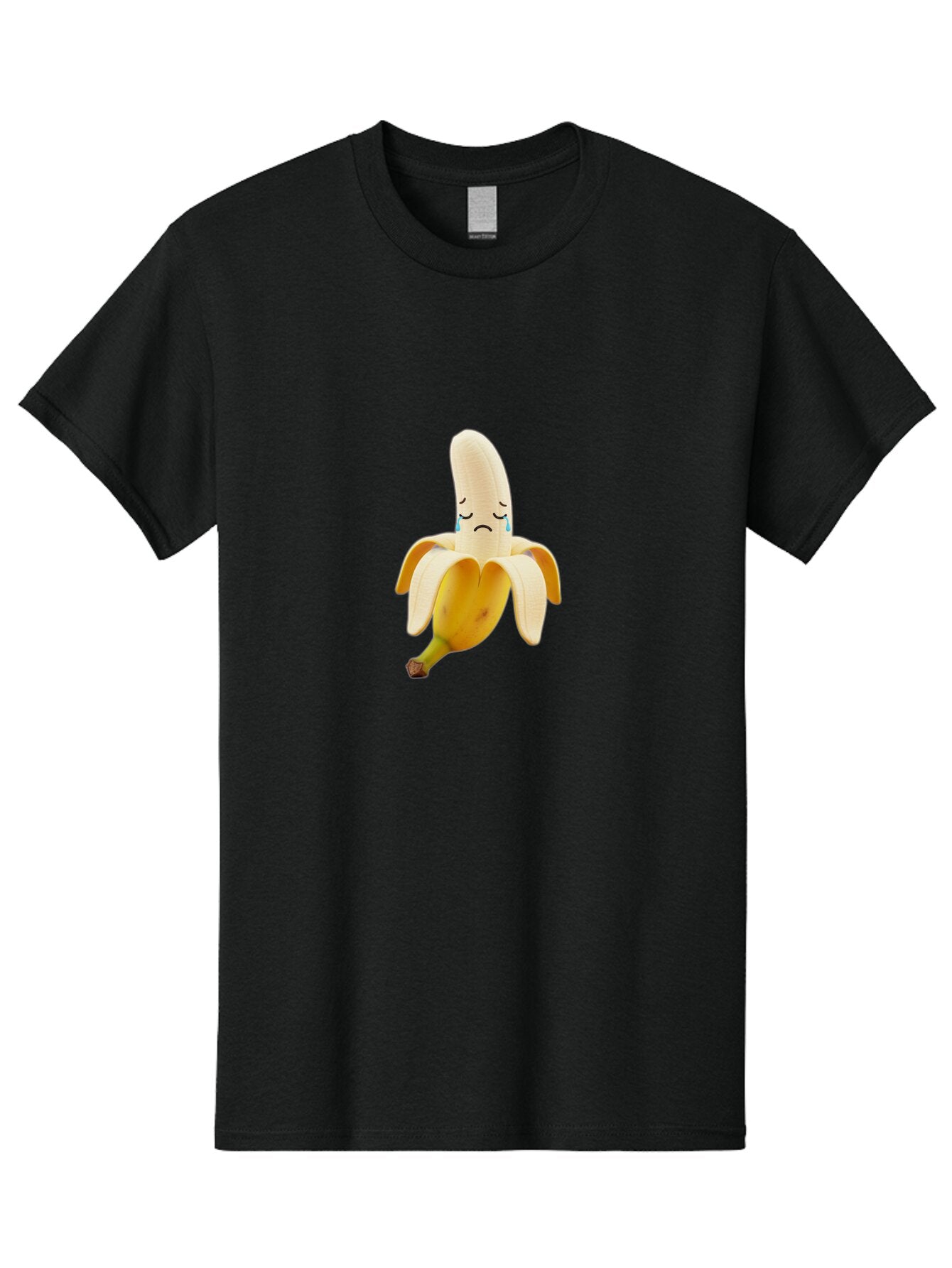 Sad-Banana-4 Men'S Graphic Tee, 100% Cotton, Comfortable Casual Summer Wear, Machine Washable, Vintage Camera, Old Camera, Antique Camera, Black Camera, Classic Photography, Photography Equipment, Nostalgic Device, Film Camera, Camera Art Ban392 6