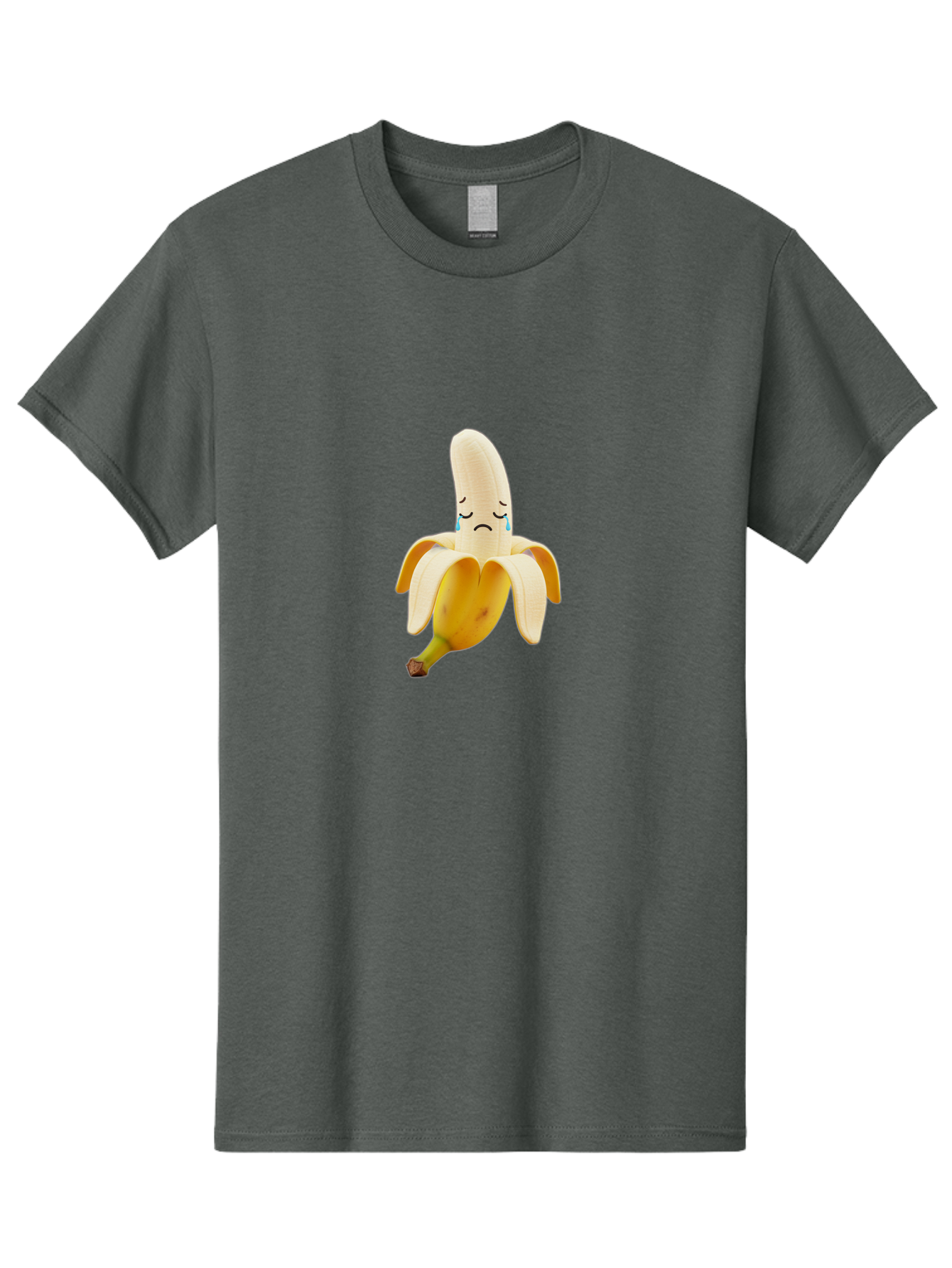 Sad-Banana-4 Men'S Graphic Tee, 100% Cotton, Comfortable Casual Summer Wear, Machine Washable, Vintage Camera, Old Camera, Antique Camera, Black Camera, Classic Photography, Photography Equipment, Nostalgic Device, Film Camera, Camera Art Ban392