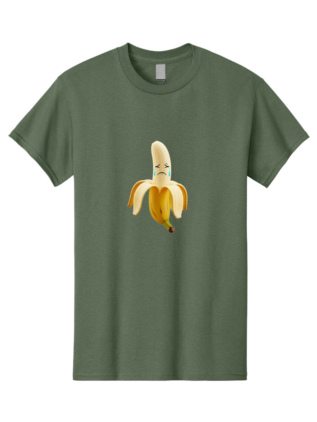 Sad-Banana-5 Men'S Graphic Tee, 100% Cotton, Comfortable Casual Summer Wear, Machine Washable, Vintage Camera, Old Camera, Antique Camera, Black Camera, Classic Photography, Photography Equipment, Nostalgic Device, Film Camera, Camera Art Ban393