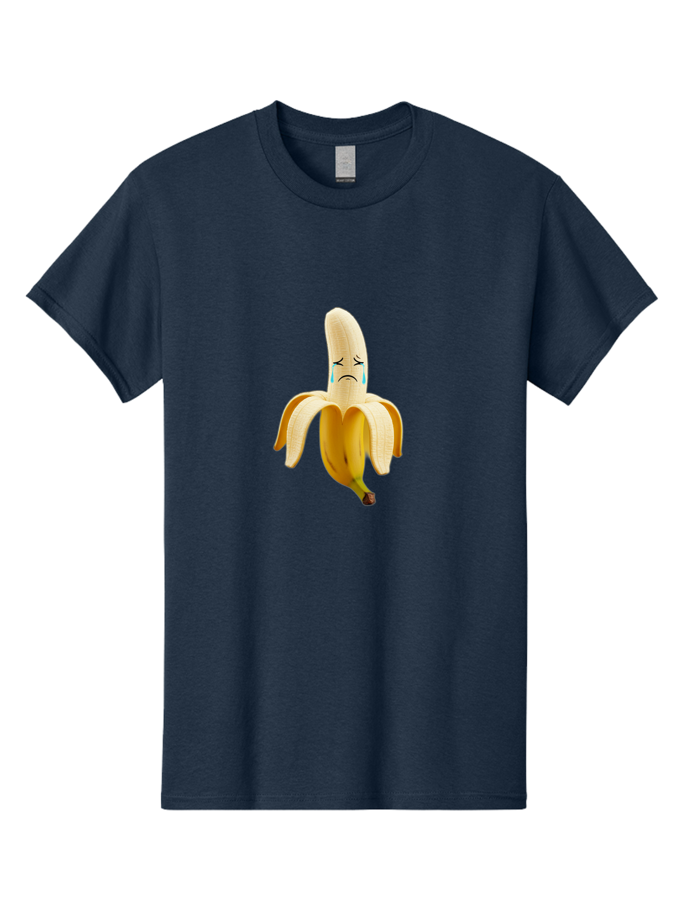 Sad-Banana-5 Men'S Graphic Tee, 100% Cotton, Comfortable Casual Summer Wear, Machine Washable, Vintage Camera, Old Camera, Antique Camera, Black Camera, Classic Photography, Photography Equipment, Nostalgic Device, Film Camera, Camera Art Ban393