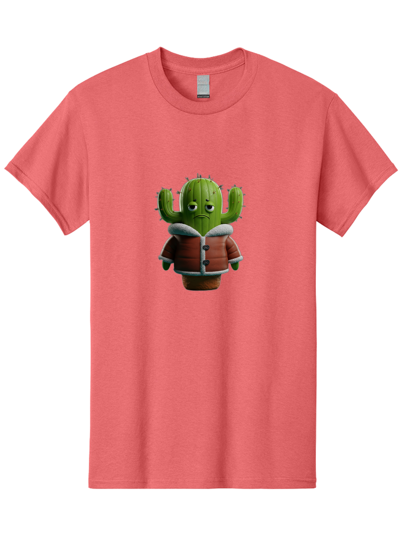 Sad-Cactus-2 Men'S Graphic Tee, 100% Cotton, Comfortable Casual Summer Wear, Machine Washable, Vintage Camera, Old Camera, Antique Camera, Black Camera, Classic Photography, Photography Equipment, Nostalgic Device, Film Camera, Camera Art Ban397
