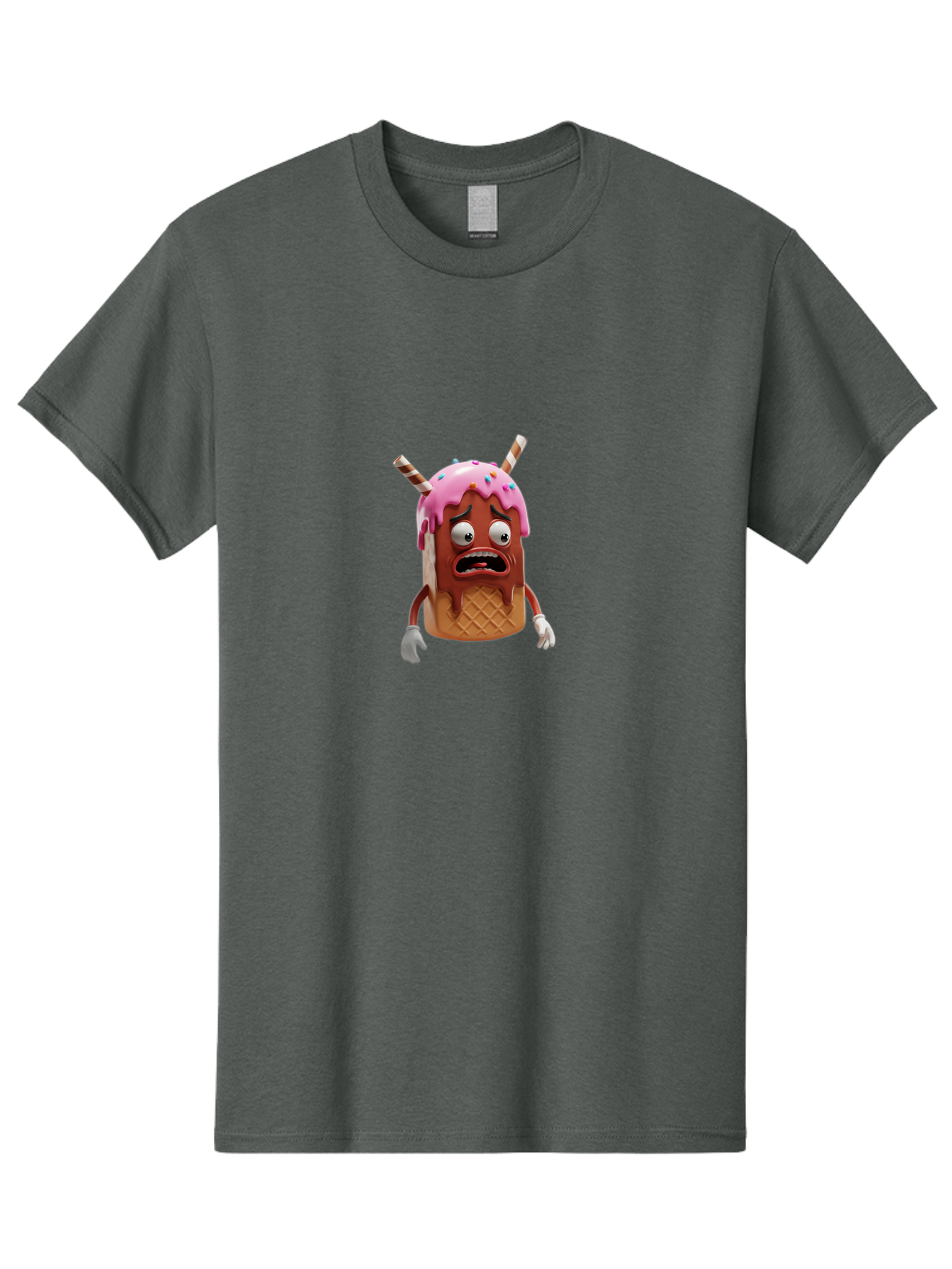 Sad-Ice-Cream-Cone Men'S Graphic Tee, 100% Cotton, Comfortable Casual Summer Wear, Machine Washable, Vintage Camera, Old Camera, Antique Camera, Black Camera, Classic Photography, Photography Equipment, Nostalgic Device, Film Camera, Ban400 9