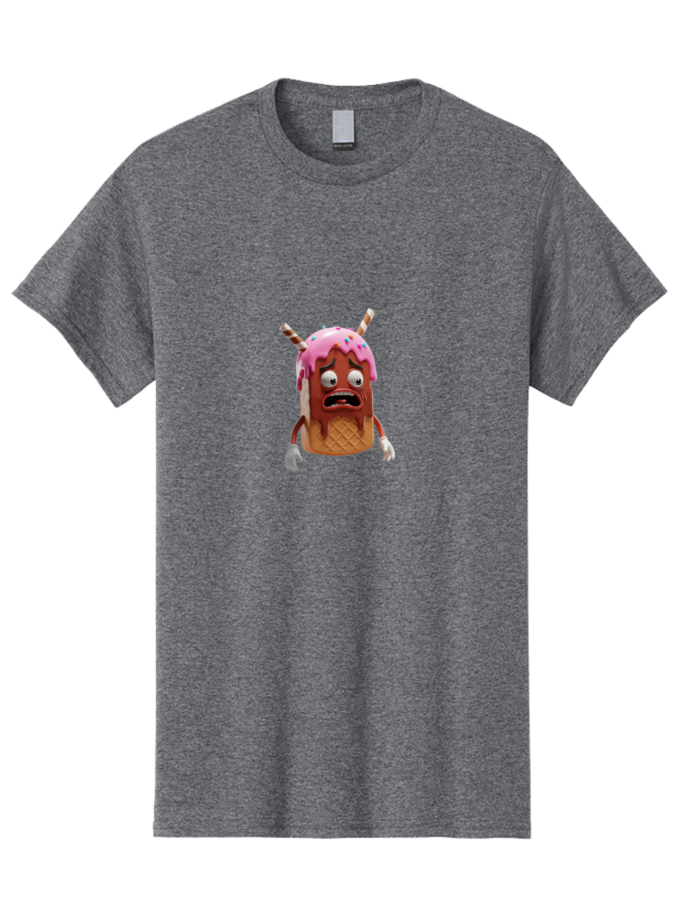 Sad-Ice-Cream-Cone Men'S Graphic Tee, 100% Cotton, Comfortable Casual Summer Wear, Machine Washable, Vintage Camera, Old Camera, Antique Camera, Black Camera, Classic Photography, Photography Equipment, Nostalgic Device, Film Camera, Ban400 7