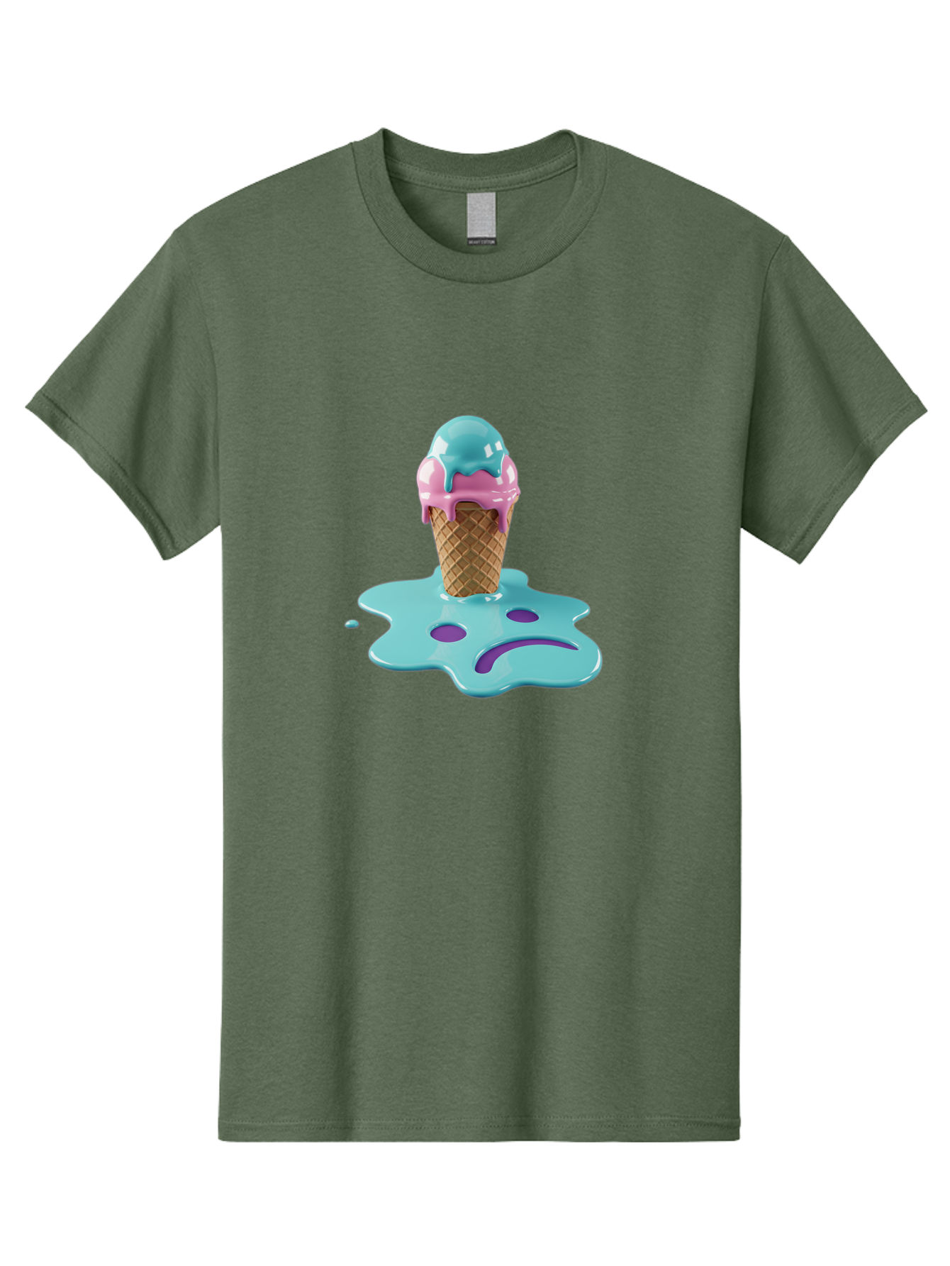 Sad-Ice-Cream Men'S Graphic Tee, 100% Cotton, Comfortable Casual Summer Wear, Machine Washable, Vintage Camera, Old Camera, Antique Camera, Black Camera, Classic Photography, Photography Equipment, Nostalgic Device, Film Camera, Camera Art Ban401