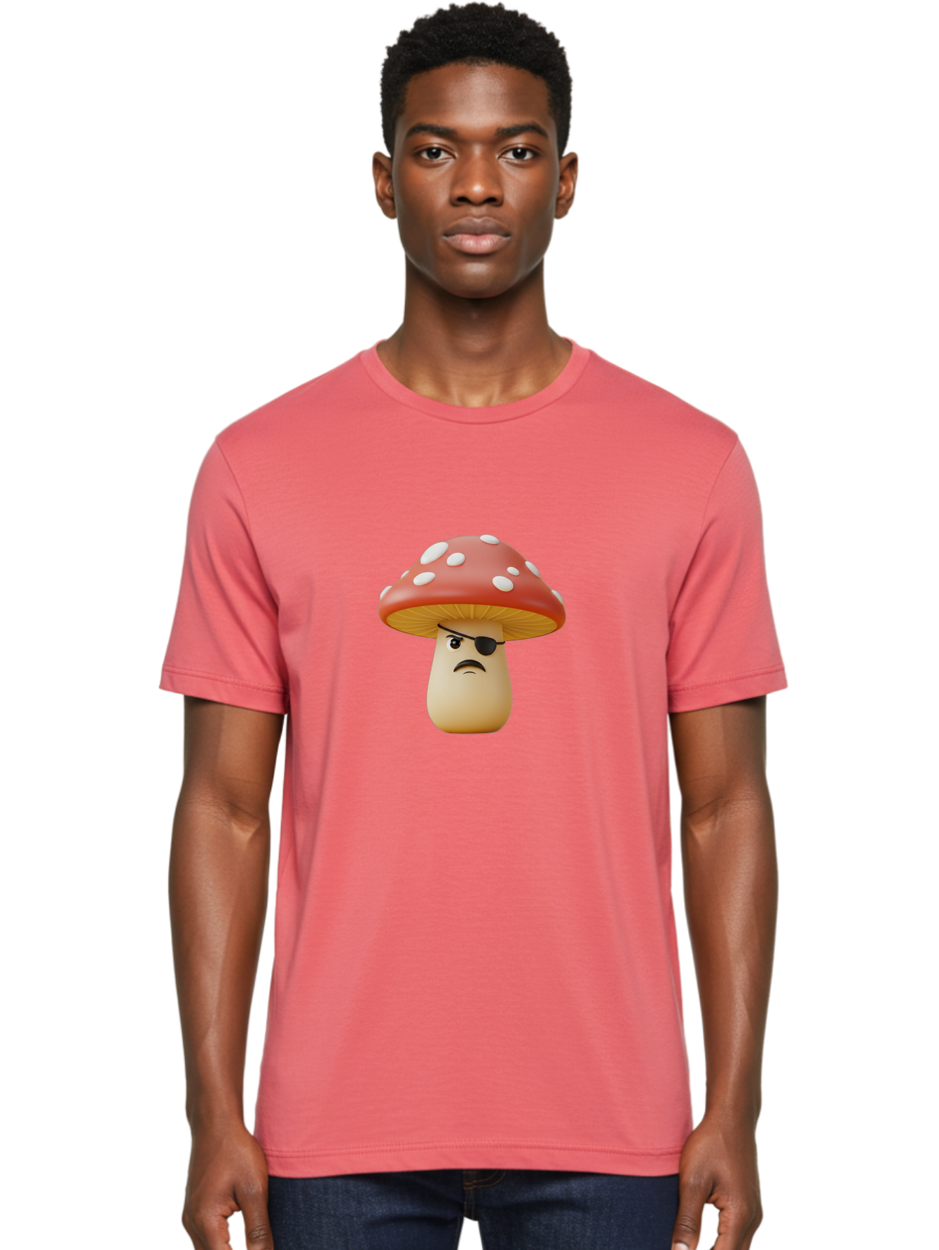 Sad-Mushroom Men'S Graphic Tee, 100% Cotton, Comfortable Casual Summer Wear, Machine Washable, Vintage Camera, Old Camera, Antique Camera, Black Camera, Classic Photography, Photography Equipment, Nostalgic Device, Film Camera, Camera Art Ban402 25