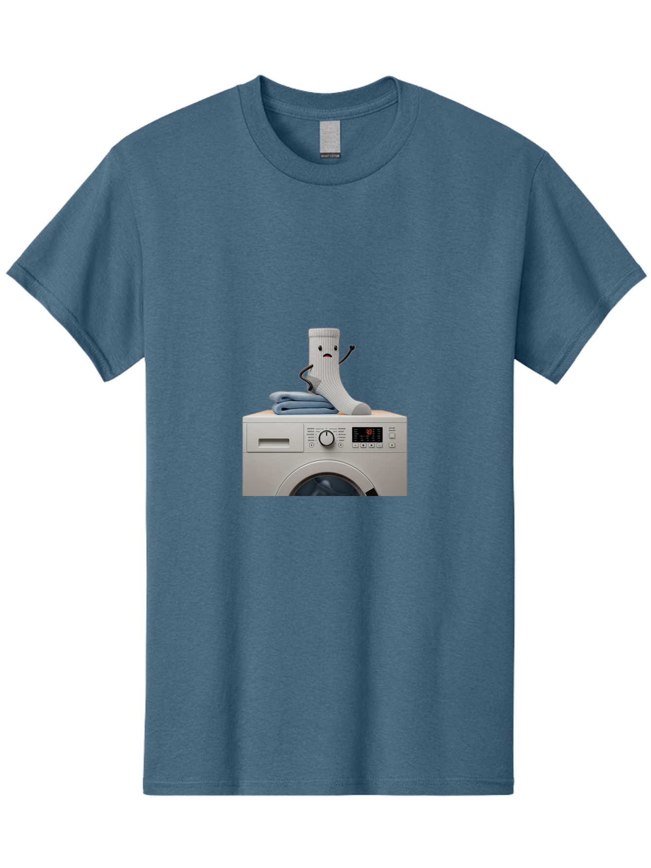 Sad-Sock Men'S Graphic Tee, 100% Cotton, Comfortable Casual Summer Wear, Machine Washable, Vintage Camera, Old Camera, Antique Camera, Black Camera, Classic Photography, Photography Equipment, Nostalgic Device, Film Camera, Camera Art Ban405