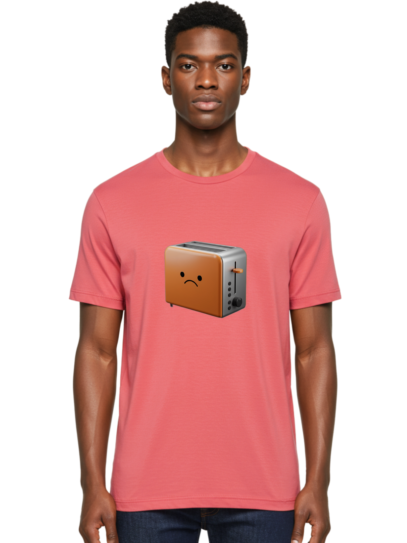 Sad-Toaster-1 Men'S Graphic Tee, 100% Cotton, Comfortable Casual Summer Wear, Machine Washable, Vintage Camera, Old Camera, Antique Camera, Black Camera, Classic Photography, Photography Equipment, Nostalgic Device, Film Camera, Camera Art Ban407 30
