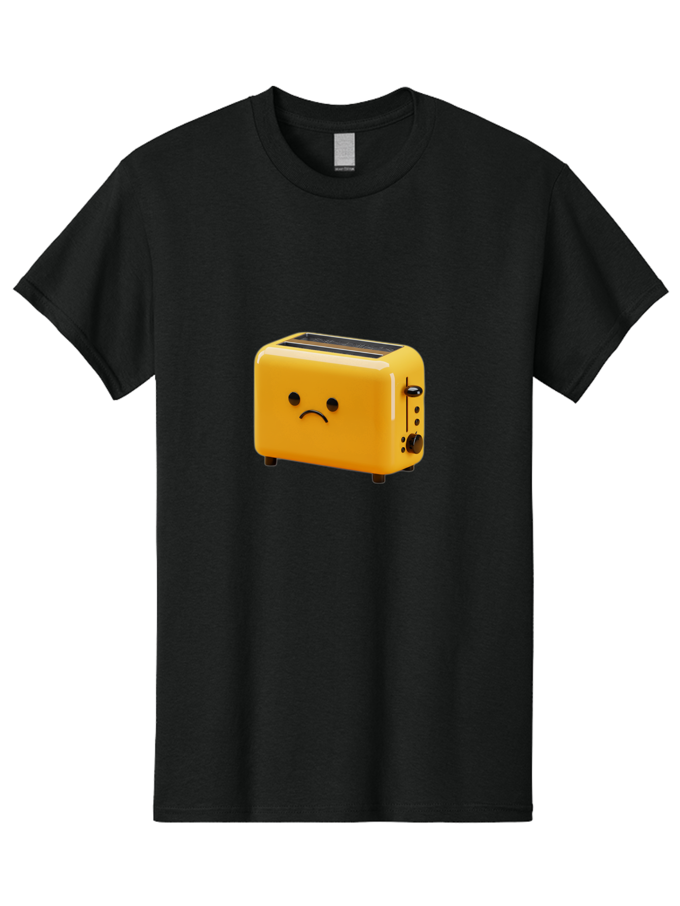 Sad-Toaster-2 Men'S Graphic Tee, 100% Cotton, Comfortable Casual Summer Wear, Machine Washable, Vintage Camera, Old Camera, Antique Camera, Black Camera, Classic Photography, Photography Equipment, Nostalgic Device, Film Camera, Camera Art Ban408