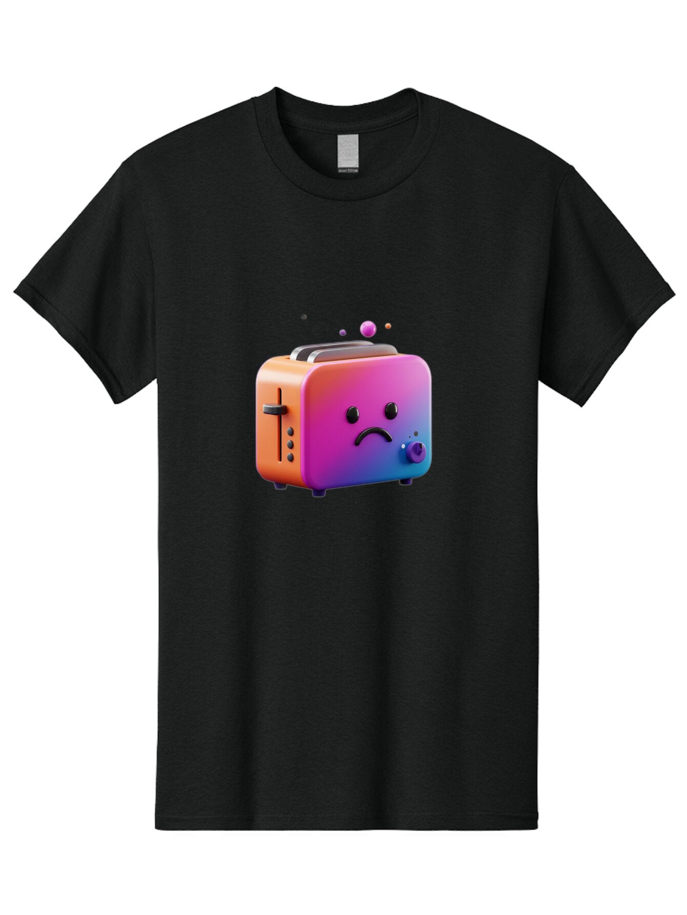 Sad-Toaster-3 Men'S Graphic Tee, 100% Cotton, Comfortable Casual Summer Wear, Machine Washable, Vintage Camera, Old Camera, Antique Camera, Black Camera, Classic Photography, Photography Equipment, Nostalgic Device, Film Camera, Camera Art Ban409 5