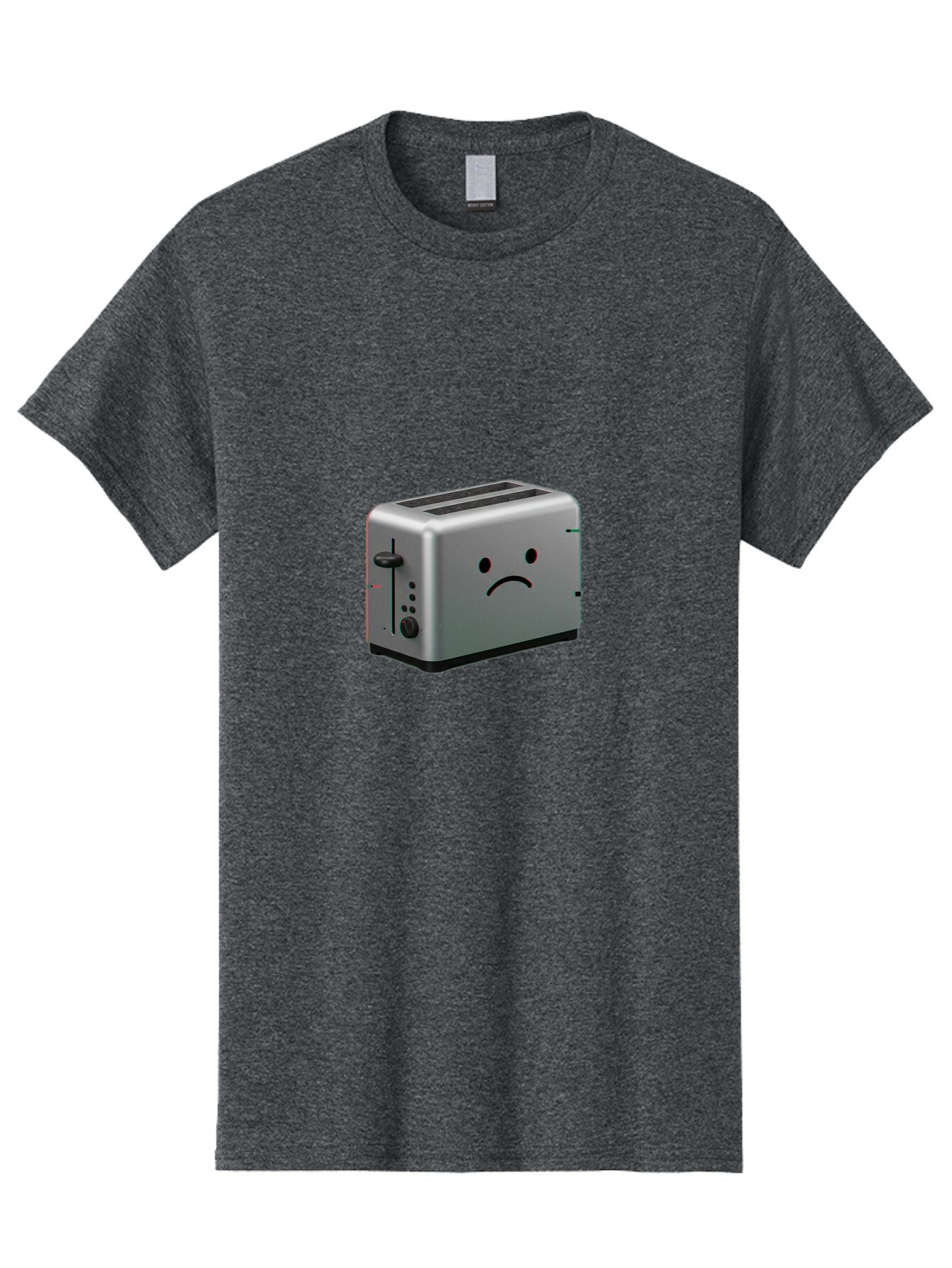 Sad-Toaster-4 Men'S Graphic Tee, 100% Cotton, Comfortable Casual Summer Wear, Machine Washable, Vintage Camera, Old Camera, Antique Camera, Black Camera, Classic Photography, Photography Equipment, Nostalgic Device, Film Camera, Camera Art Ban410