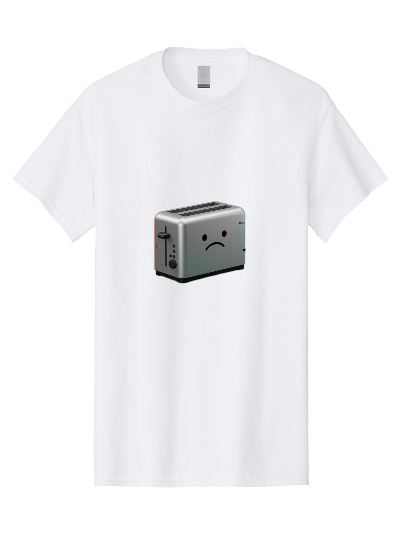 Sad-Toaster-4 Men'S Graphic Tee, 100% Cotton, Comfortable Casual Summer Wear, Machine Washable, Vintage Camera, Old Camera, Antique Camera, Black Camera, Classic Photography, Photography Equipment, Nostalgic Device, Film Camera, Camera Art Ban410