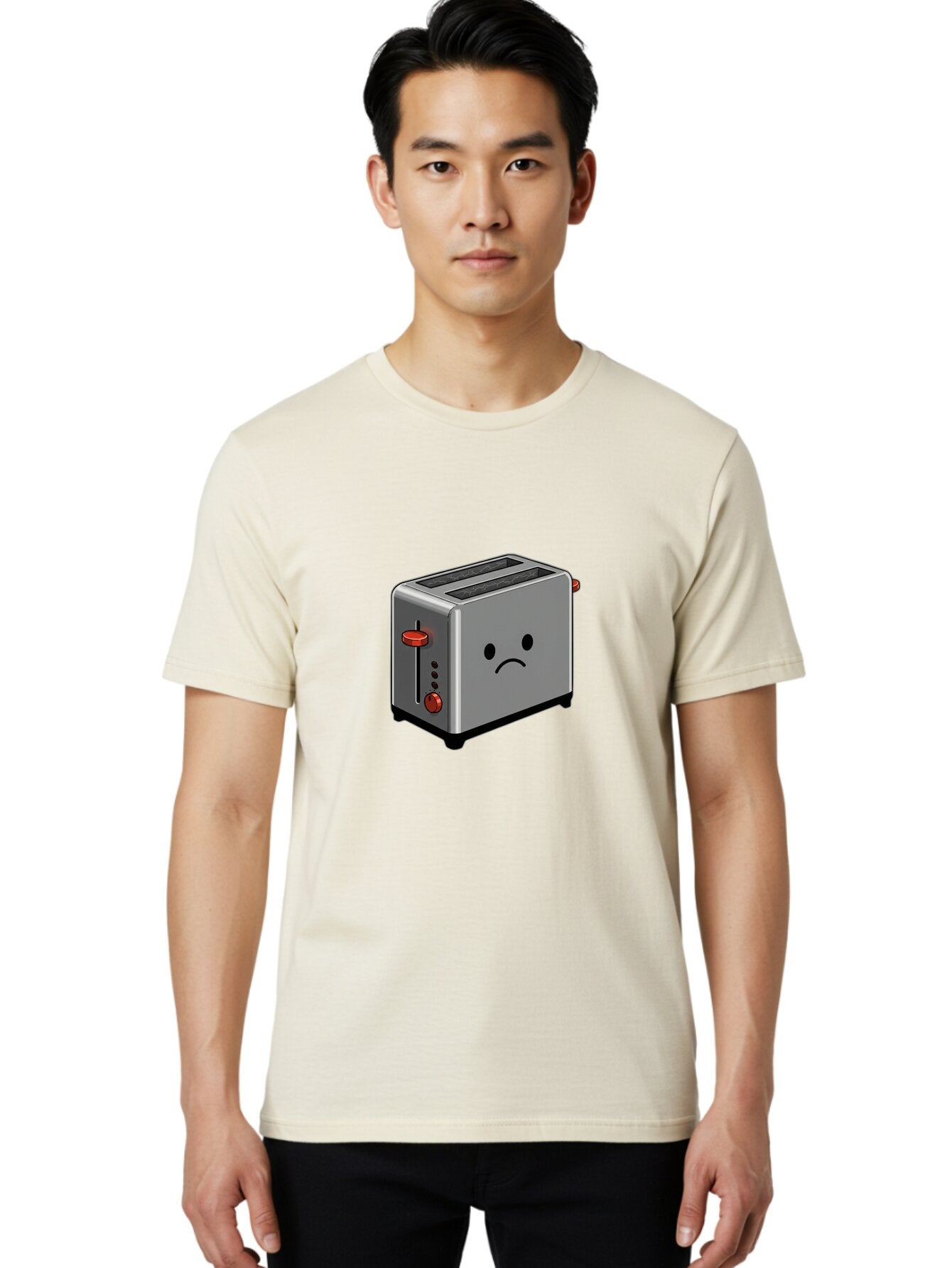 Sad-Toaster-5 Men'S Graphic Tee, 100% Cotton, Comfortable Casual Summer Wear, Machine Washable, Vintage Camera, Old Camera, Antique Camera, Black Camera, Classic Photography, Photography Equipment, Nostalgic Device, Film Camera, Camera Art Ban411 17