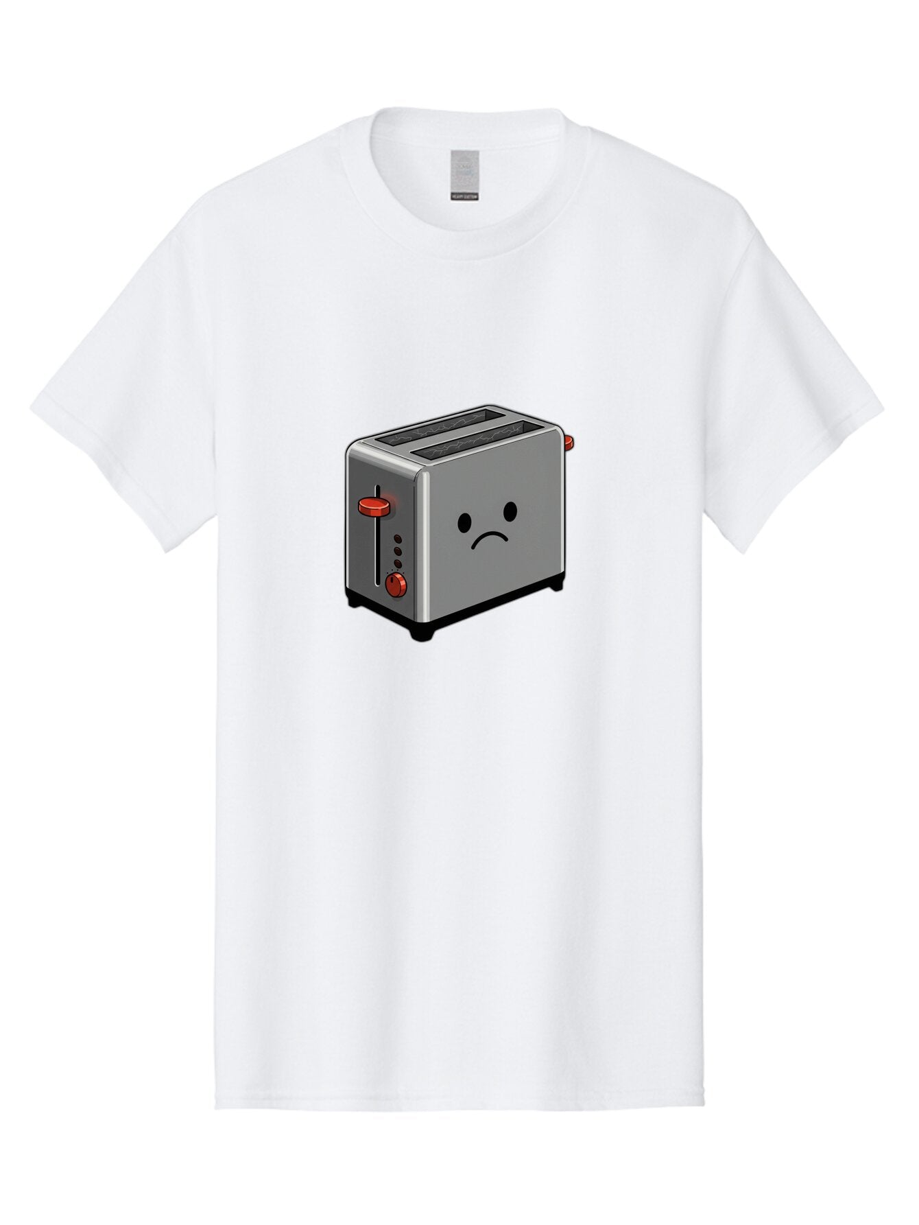 Sad-Toaster-5 Men'S Graphic Tee, 100% Cotton, Comfortable Casual Summer Wear, Machine Washable, Vintage Camera, Old Camera, Antique Camera, Black Camera, Classic Photography, Photography Equipment, Nostalgic Device, Film Camera, Camera Art Ban411 3